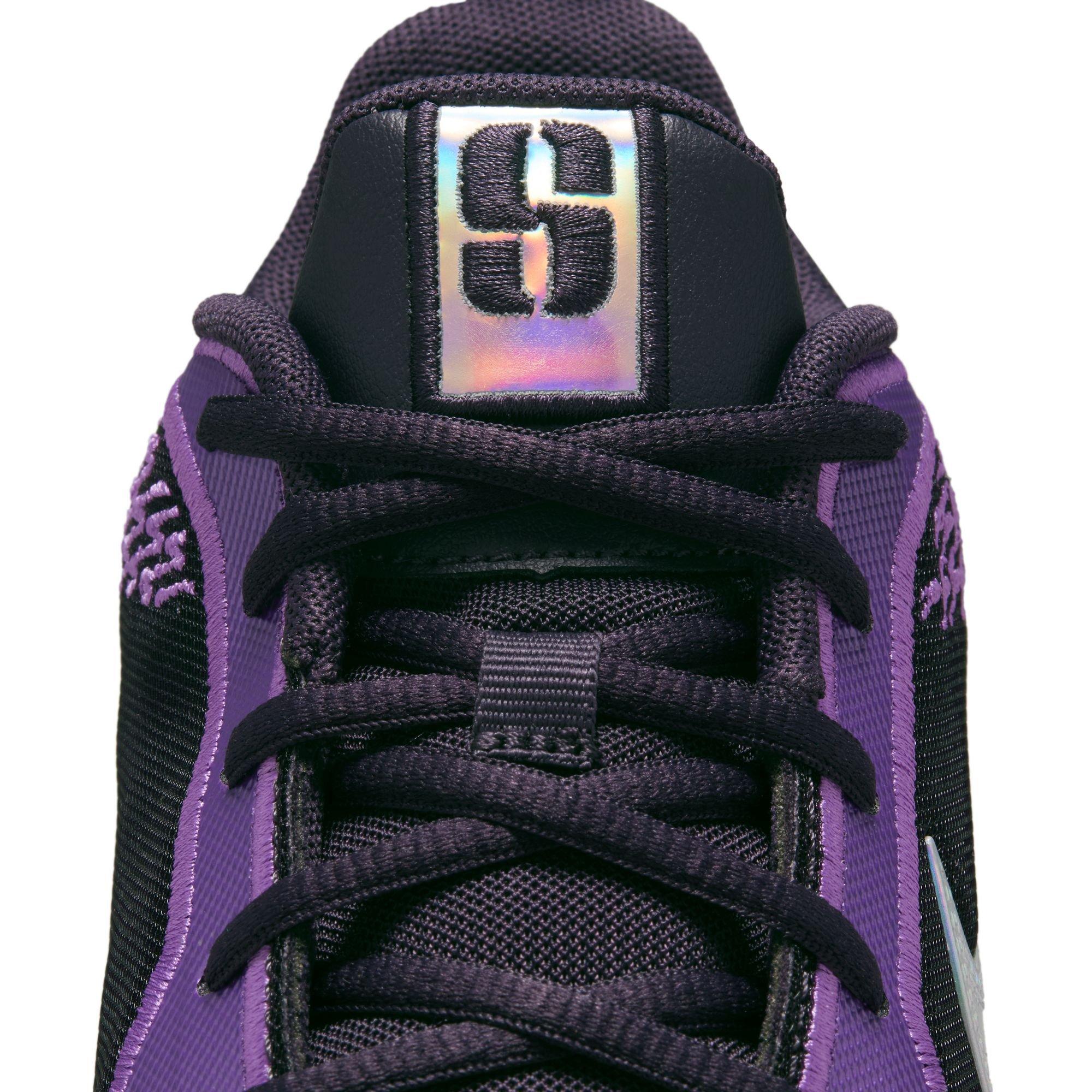 Nike Sabrina 2 "Court Vision" Grade School Kids' Basketball Shoe - CAVE PURPLE/WHITE/BLACK RASPBERRY Thumbnail View 6