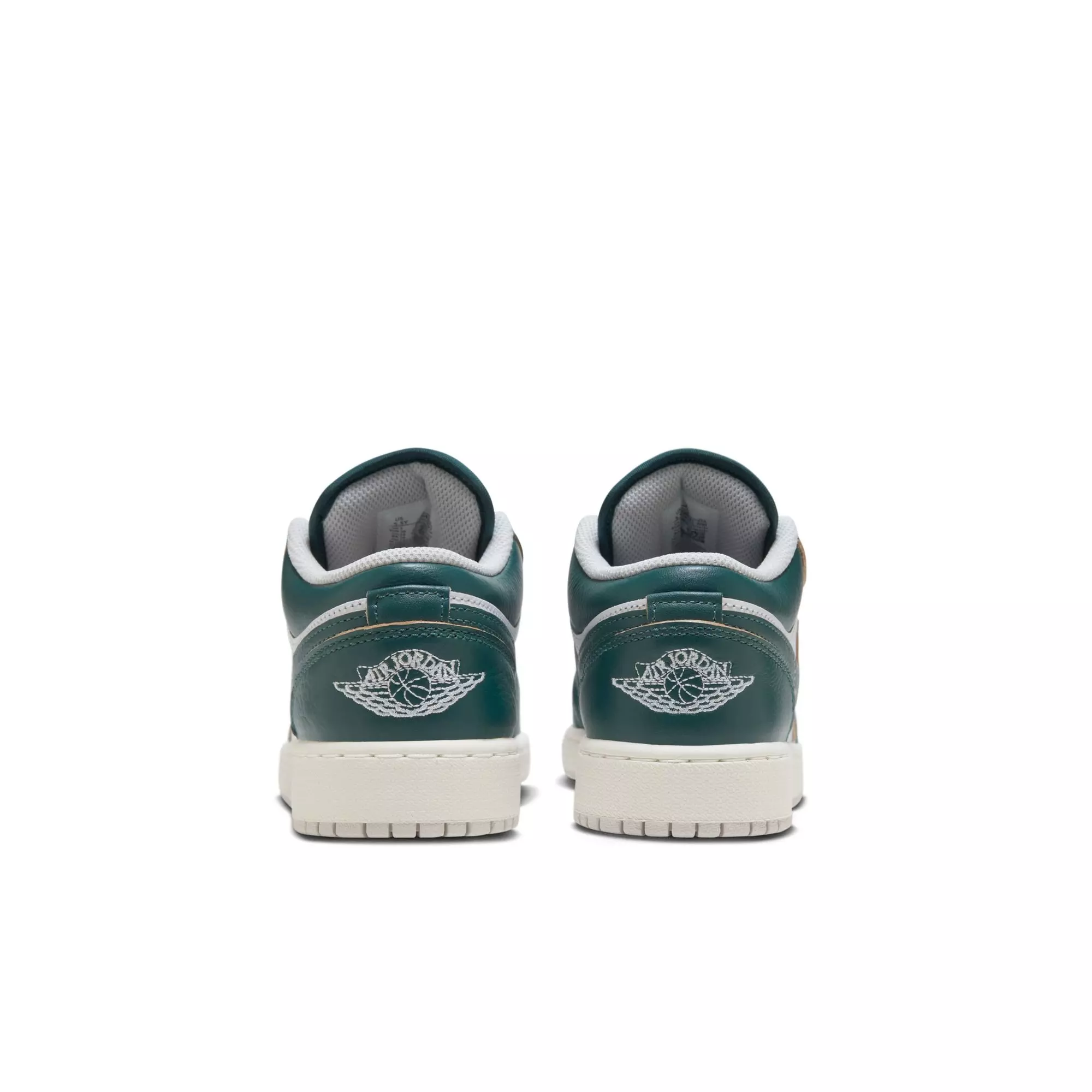 Jordan 1 Low SE "Oxidized Green/White/Sail" Grade School Boys' Shoe - GREEN/WHITE