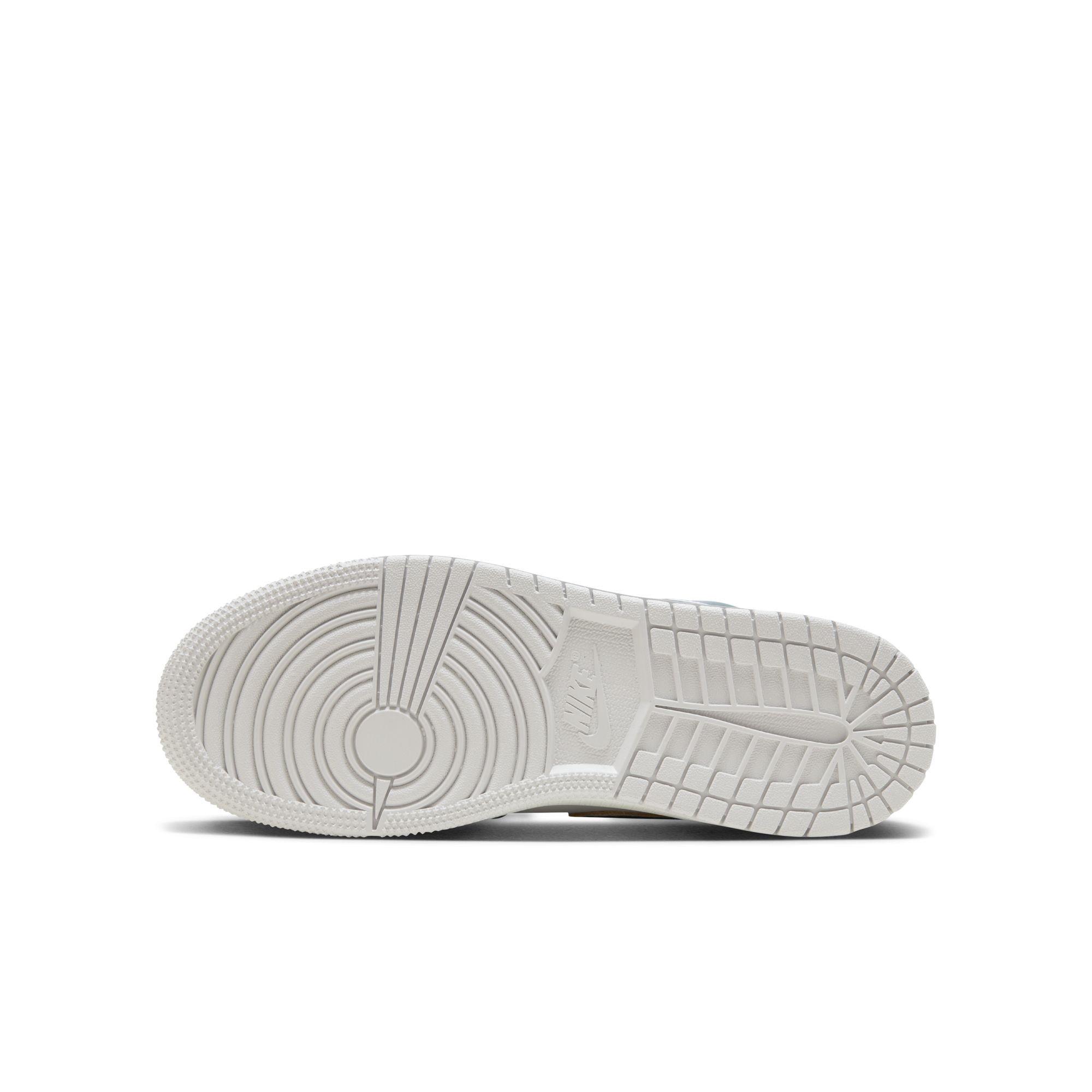 Jordan 1 Low SE Grade School Boys' "Oxidized Green/White/Sail" Shoe