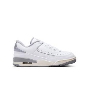 Jordan 2/3 "White/Cement Grey/Sail" Grade School Boys' Shoe