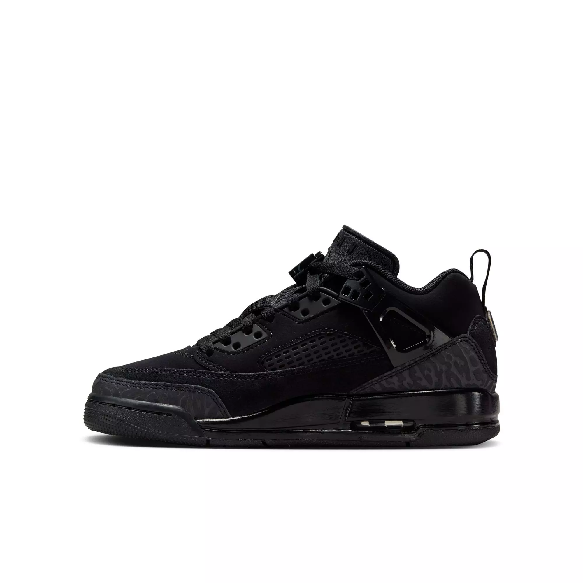 Jordan Spizike Low "Black/Anthracite" Grade School Boys' Shoe - BLACK