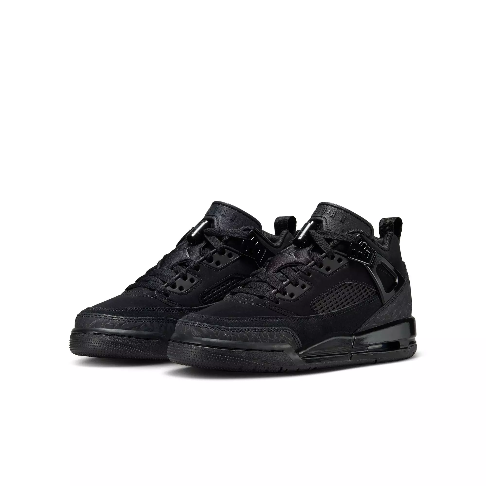 Jordan Spizike Low "Black/Anthracite" Grade School Boys' Shoe - BLACK