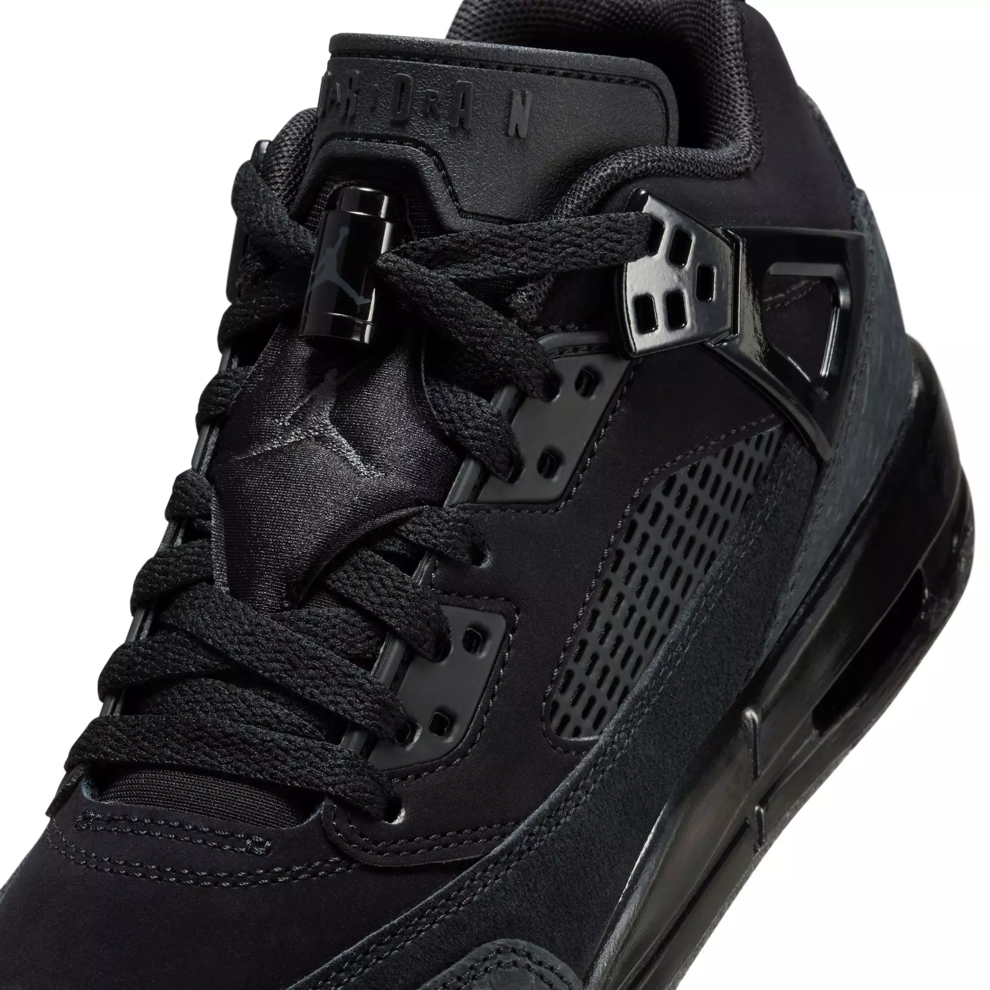 Jordan Spizike Low "Black/Anthracite" Grade School Boys' Shoe - BLACK