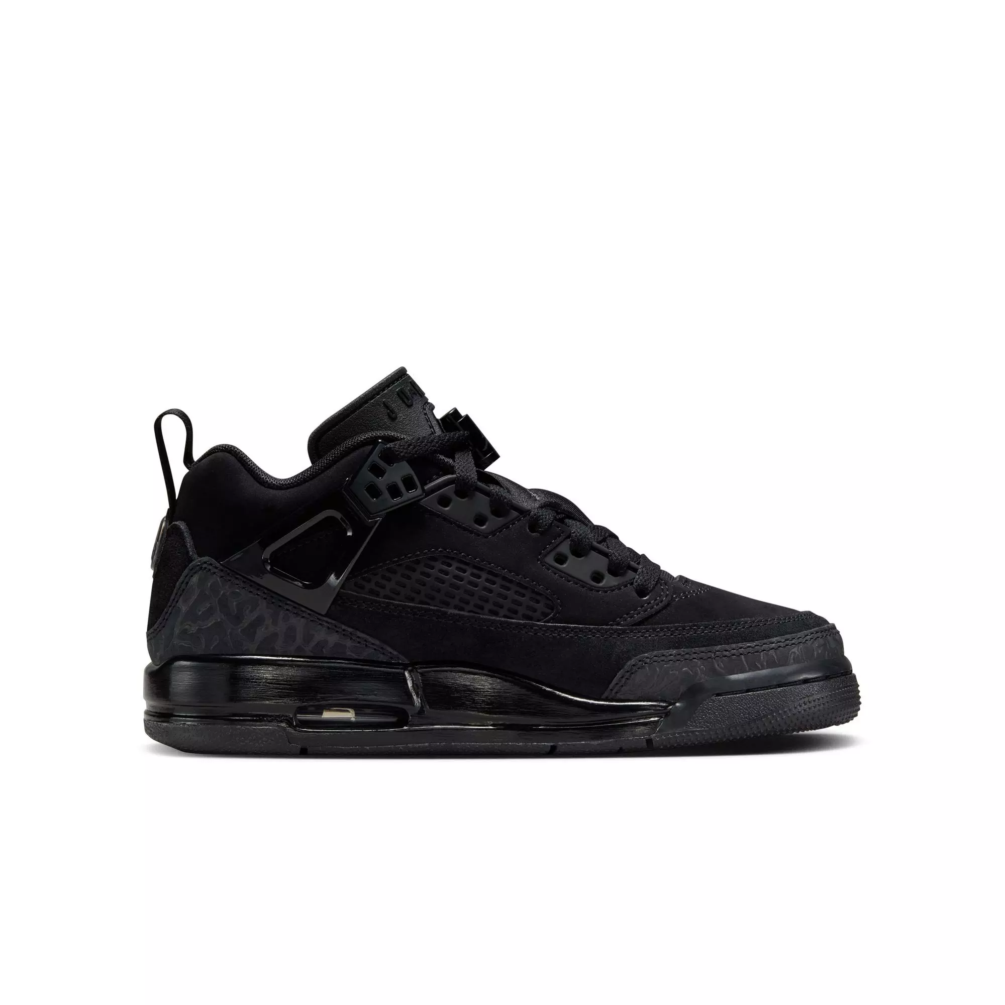 Jordan Spizike Low "Black/Anthracite" Grade School Boys' Shoe - BLACK