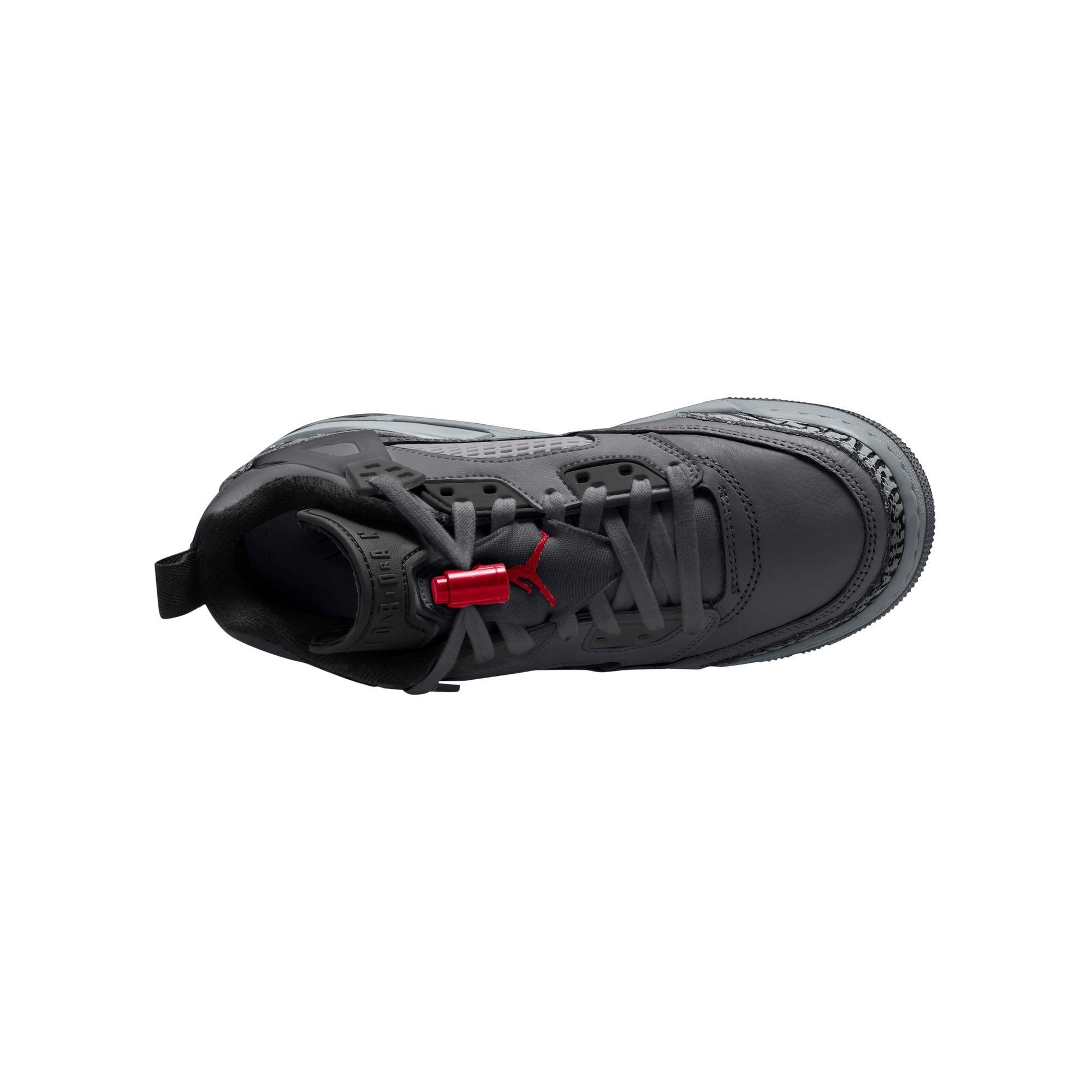 Jordan Spizike Low Grade School Boys' "Anthracite/Gym Red/Black" Shoe