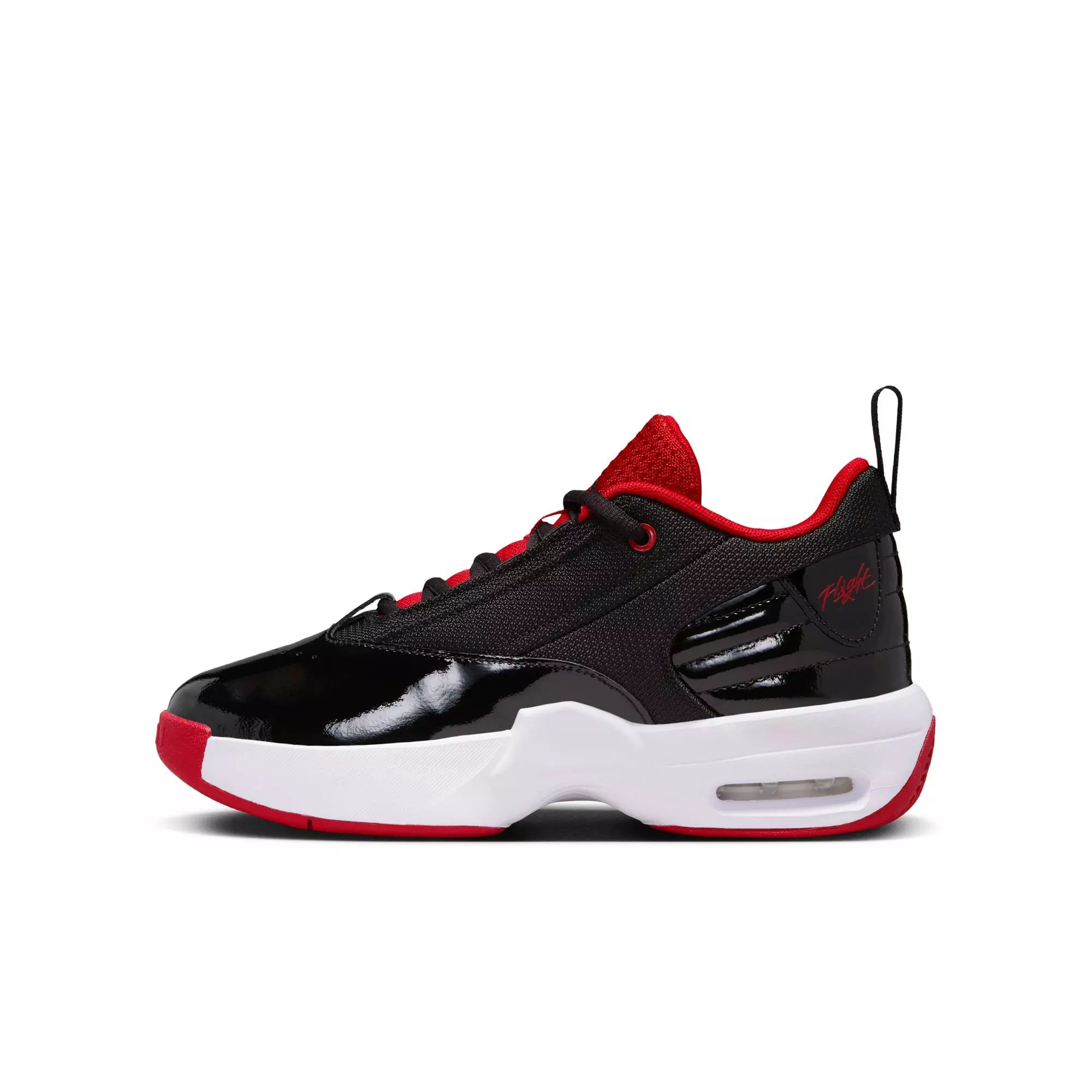 Jordan Max Aura 6 "Black/Gym Red/White" Grade School Boys' Shoe - BLACK/WHITE/RED
