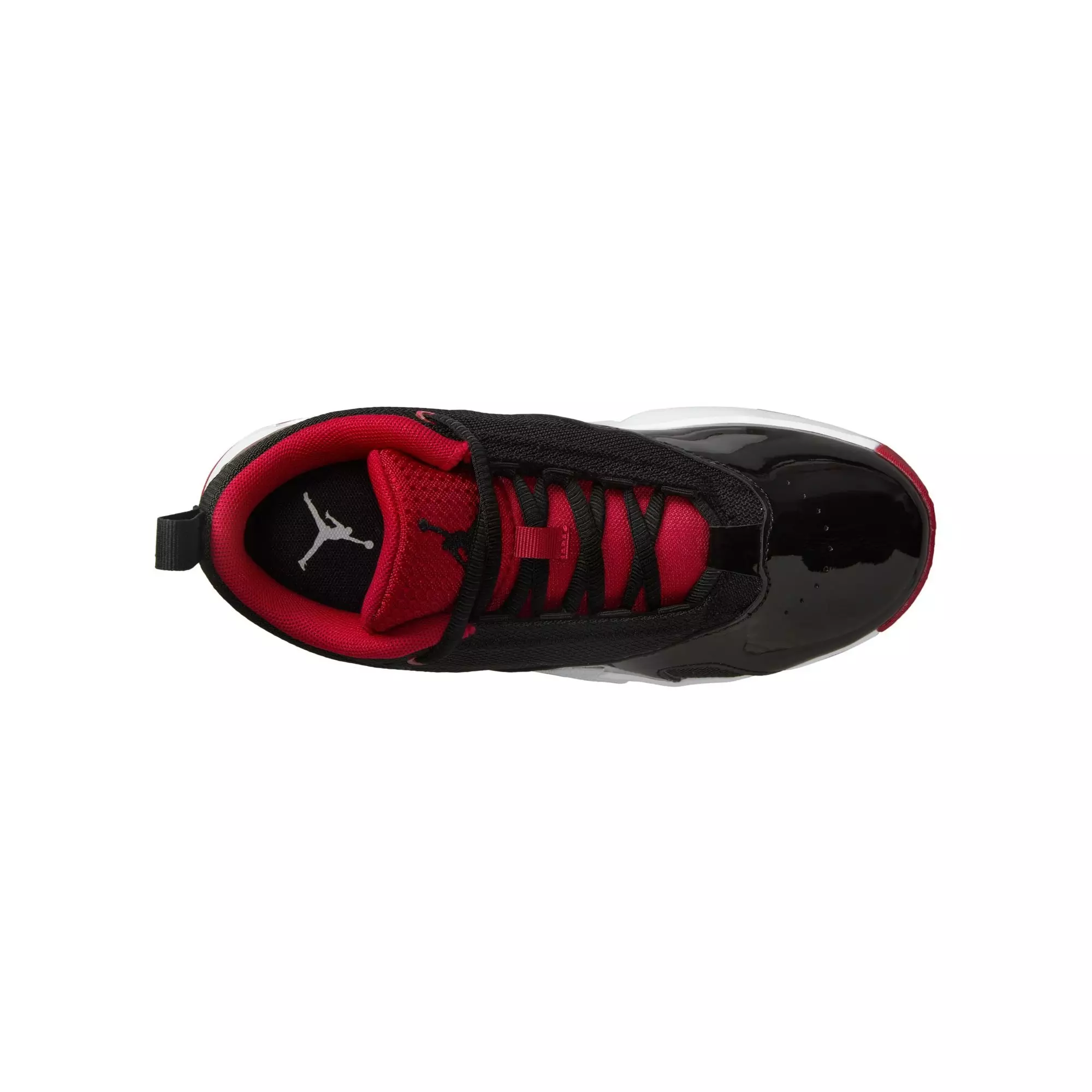 Jordan Max Aura 6 "Black/Gym Red/White" Grade School Boys' Shoe - BLACK/WHITE/RED