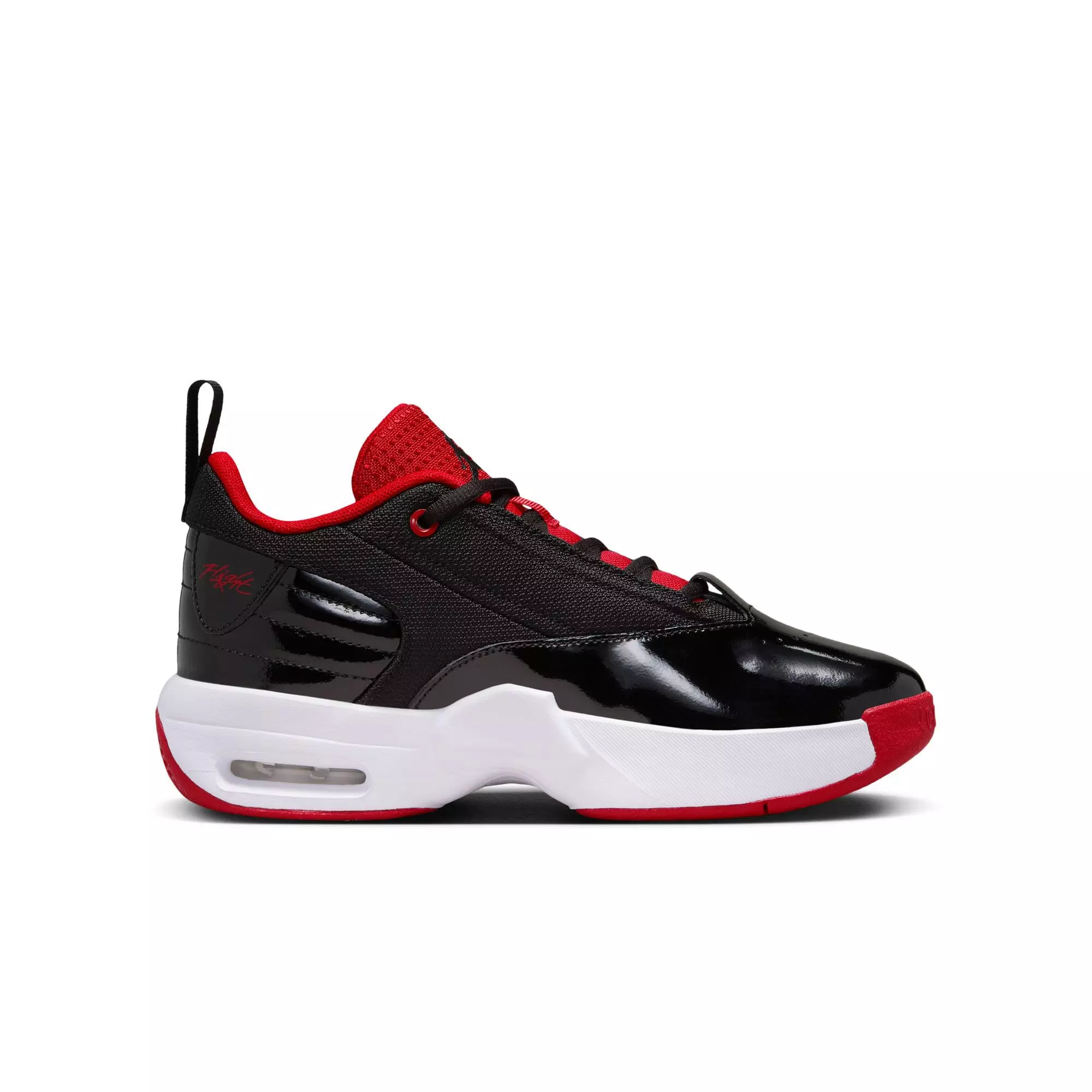 Jordan Max Aura 6 "Black/Gym Red/White" Grade School Boys' Shoe - BLACK/WHITE/RED