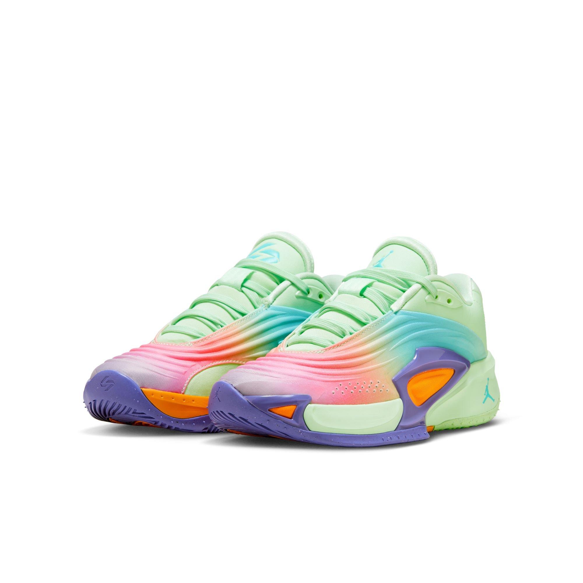 Jordan Luka 3 Grade School Boys' "Vapor Green/Hyper Jade/Cone" Basketball Shoe