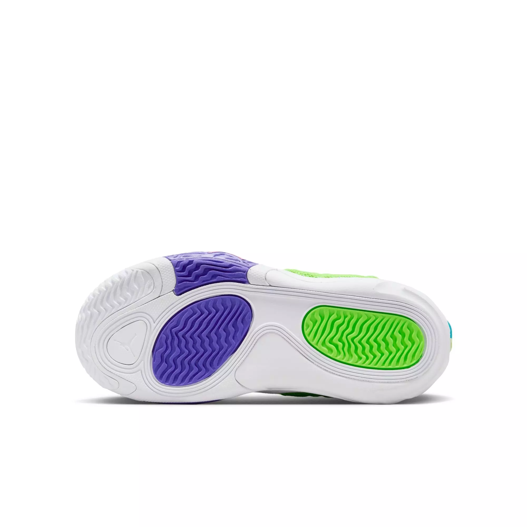 Jordan Tatum 2 "Wavy Deuce" Grade School Kids' Basketball Shoe - GREEN STRIKE/WHITE/HYPER PINK