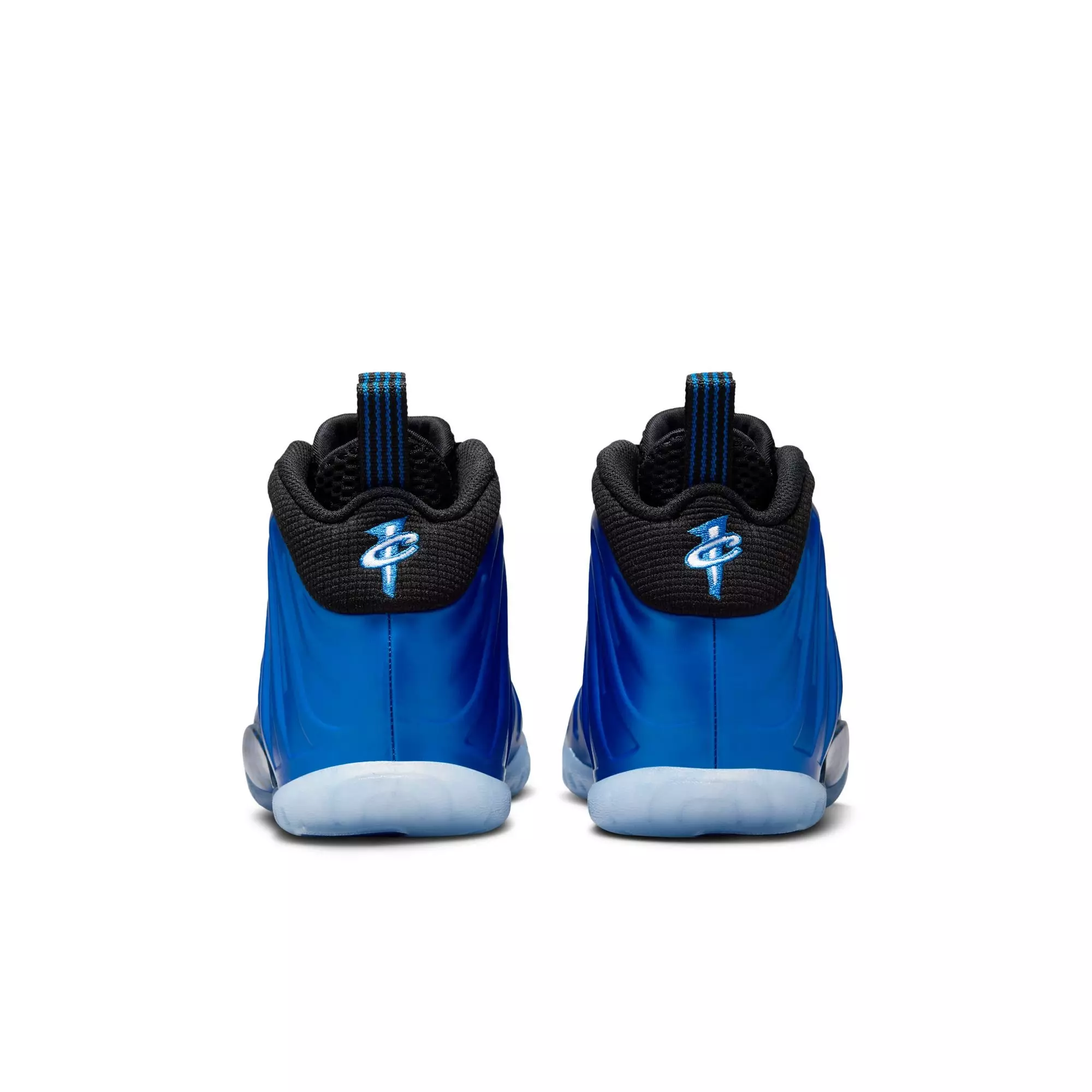 Nike Little Posite One "Neon Royal" Grade School Kids' Shoe - NEON ROYAL/WHITE/BLACK