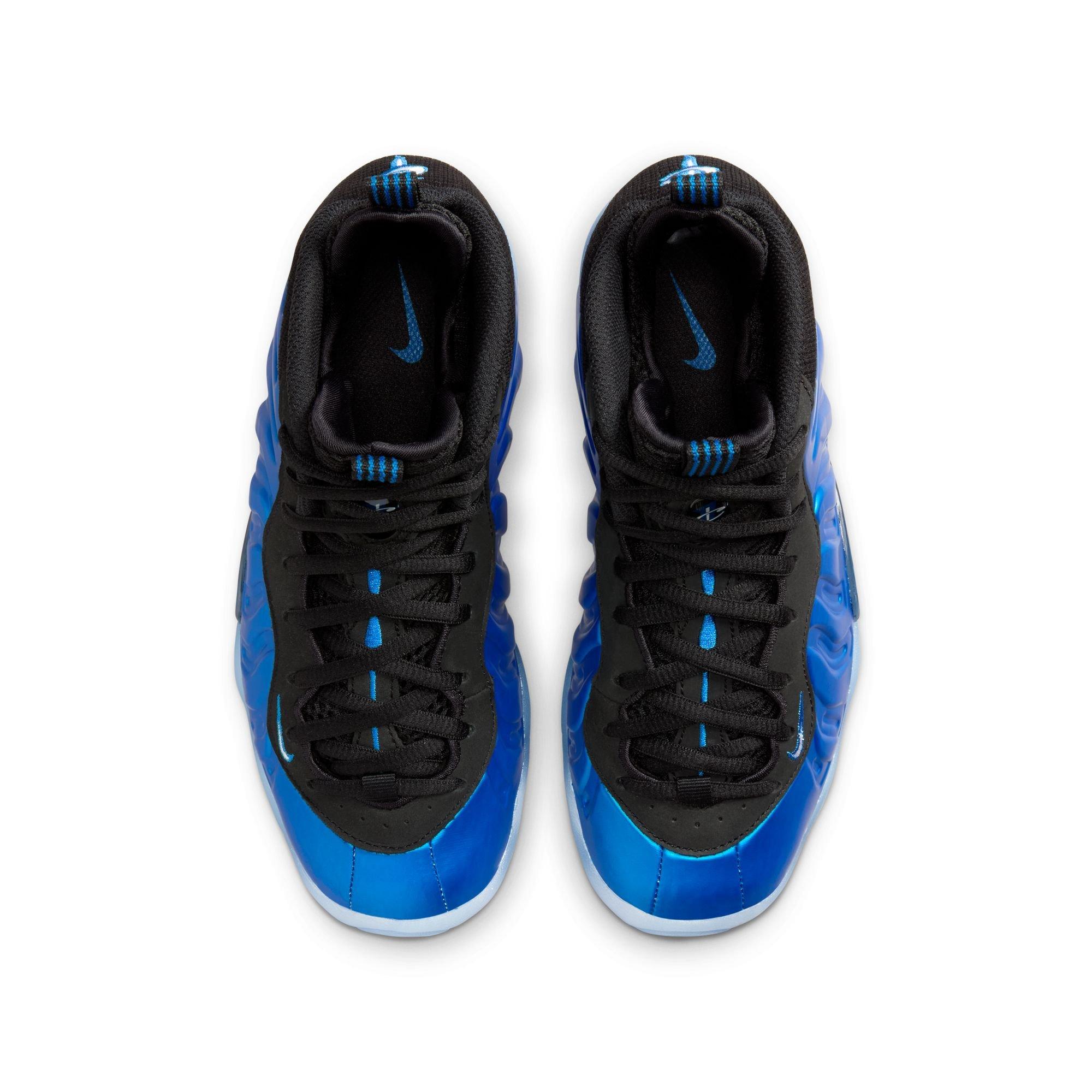 Nike Little Posite One "Neon Royal" Grade School Kids' Shoe