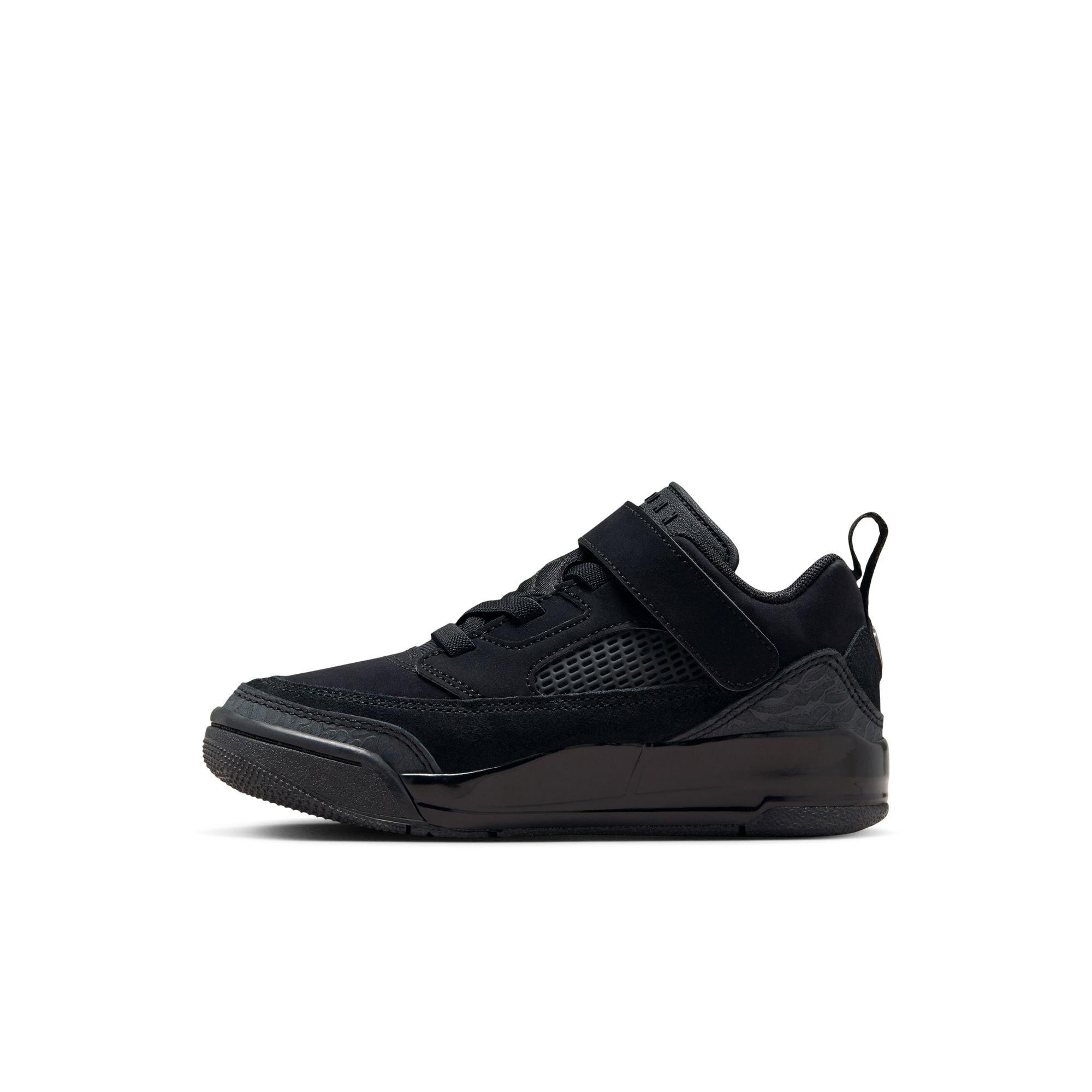 Jordan Spizike Low Preschool Boys' "Black/Anthracite" Shoe