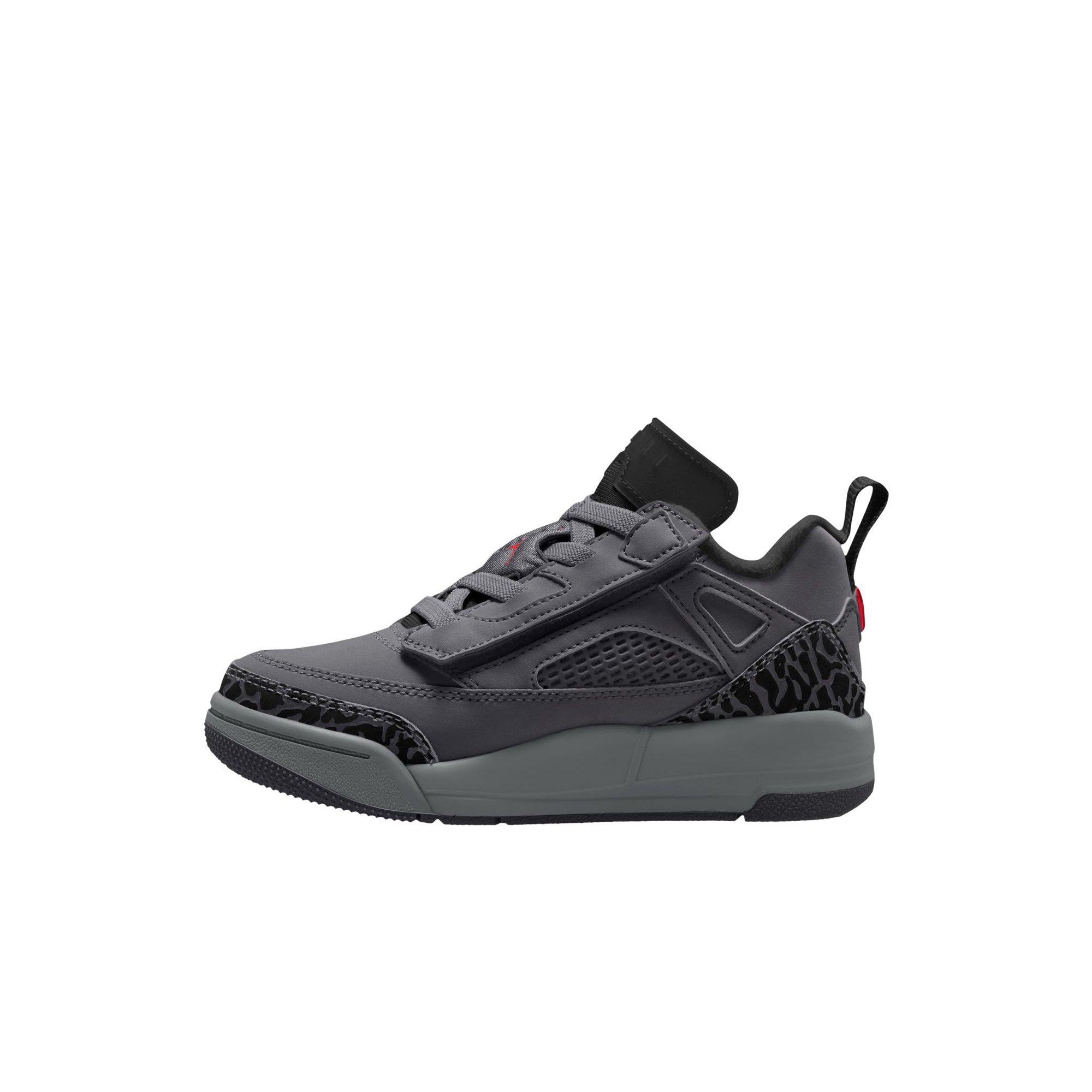 Jordan Spizike Low Preschool Boys' "Anthracite/Gym Red/Black" Shoe