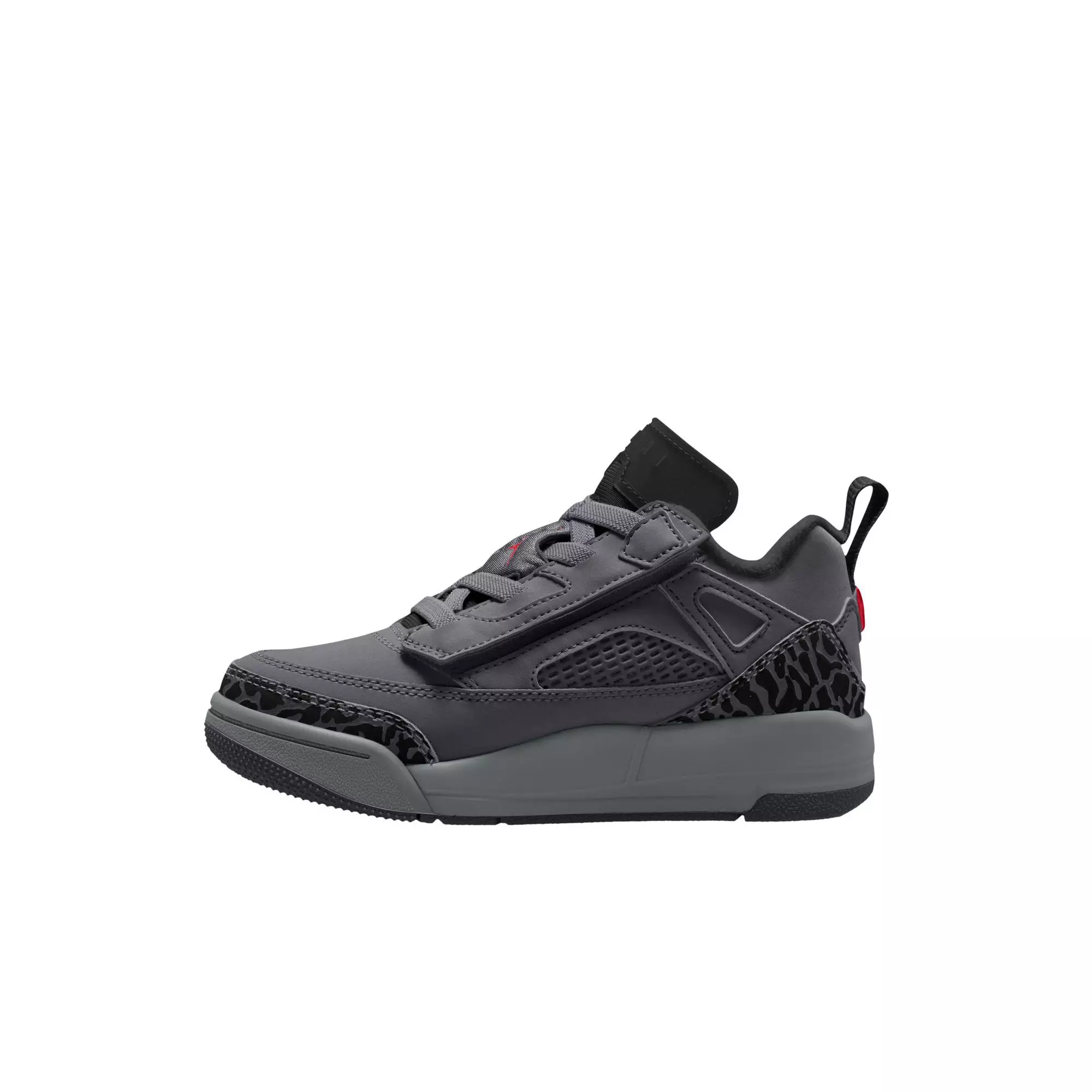 Jordan Spizike Low "Anthracite/Gym Red/Black" Preschool Boys' Shoe