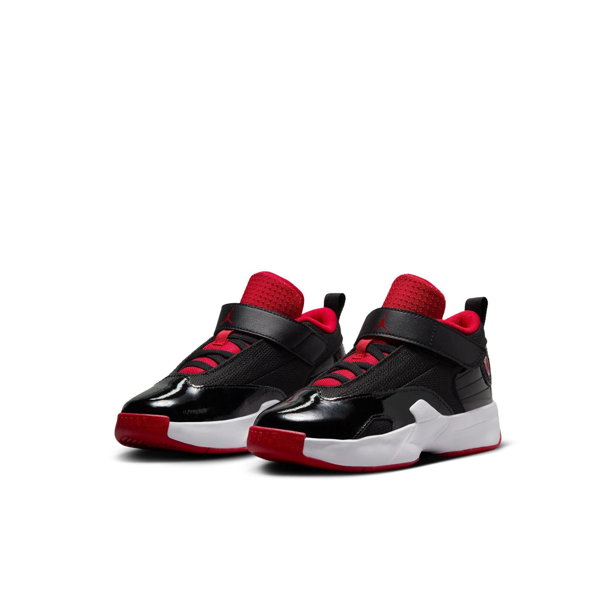 Jordan Max Aura 6 Preschool Boys' "Black/Gym Red/White" Shoe