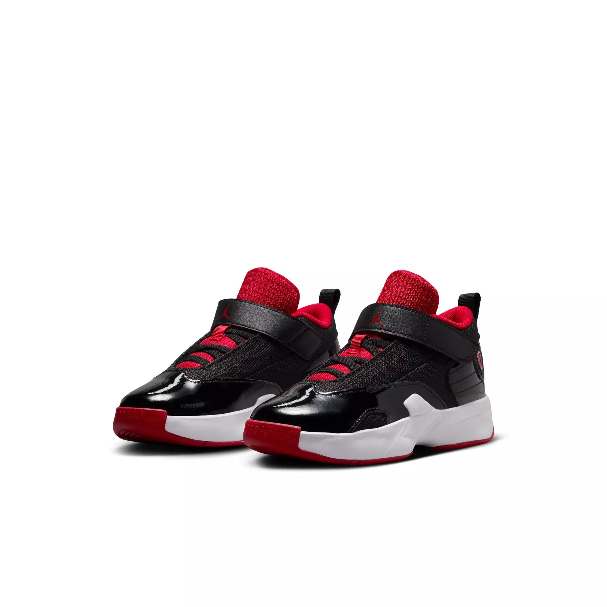 Jordan Max Aura 6 "Black/Gym Red/White" Preschool Boys' Shoe - BLACK/WHITE/RED