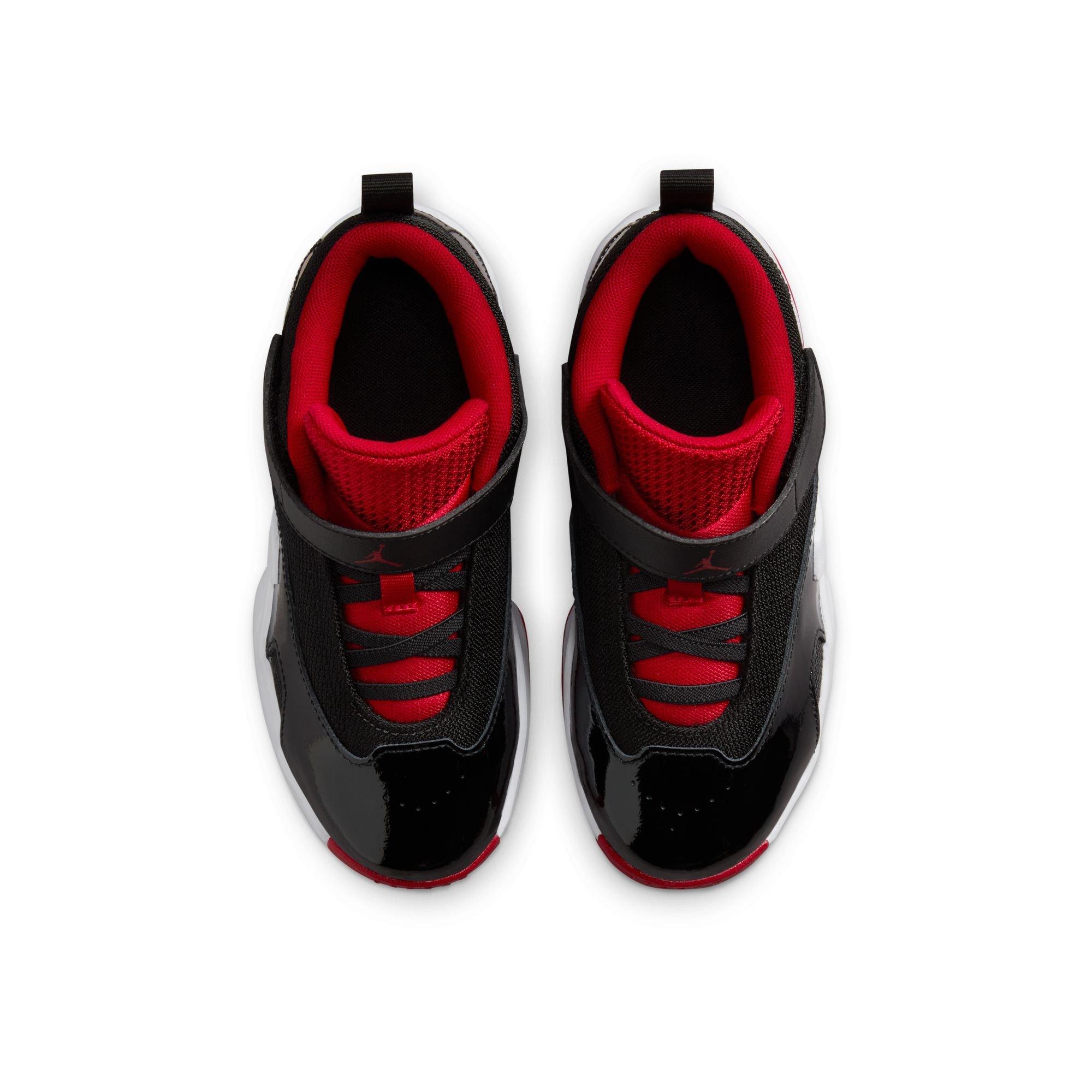Jordan Max Aura 6 Preschool Boys' "Black/Gym Red/White" Shoe