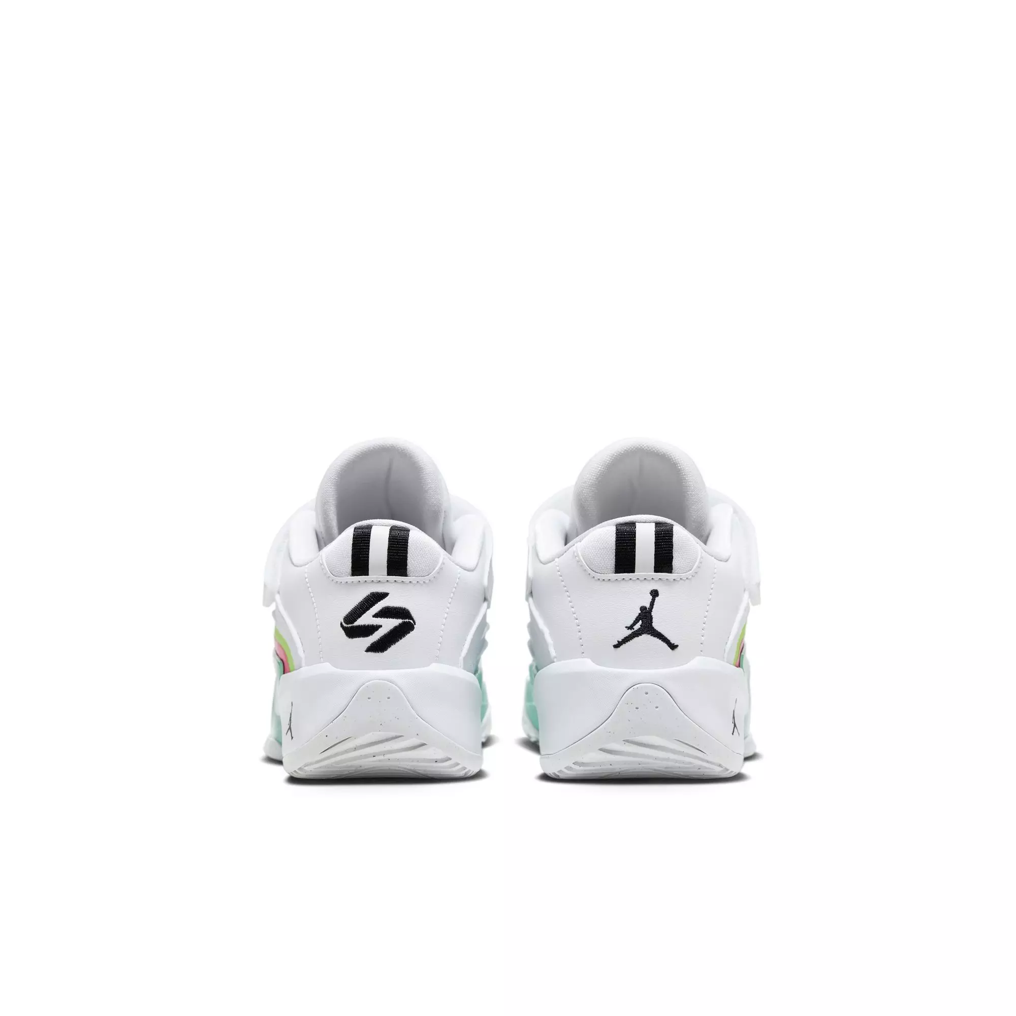 Jordan Luka 3 "Photo Finish" Preschool Kids' Basketball Shoe - WHITE/BLACK/VOLT GLOW