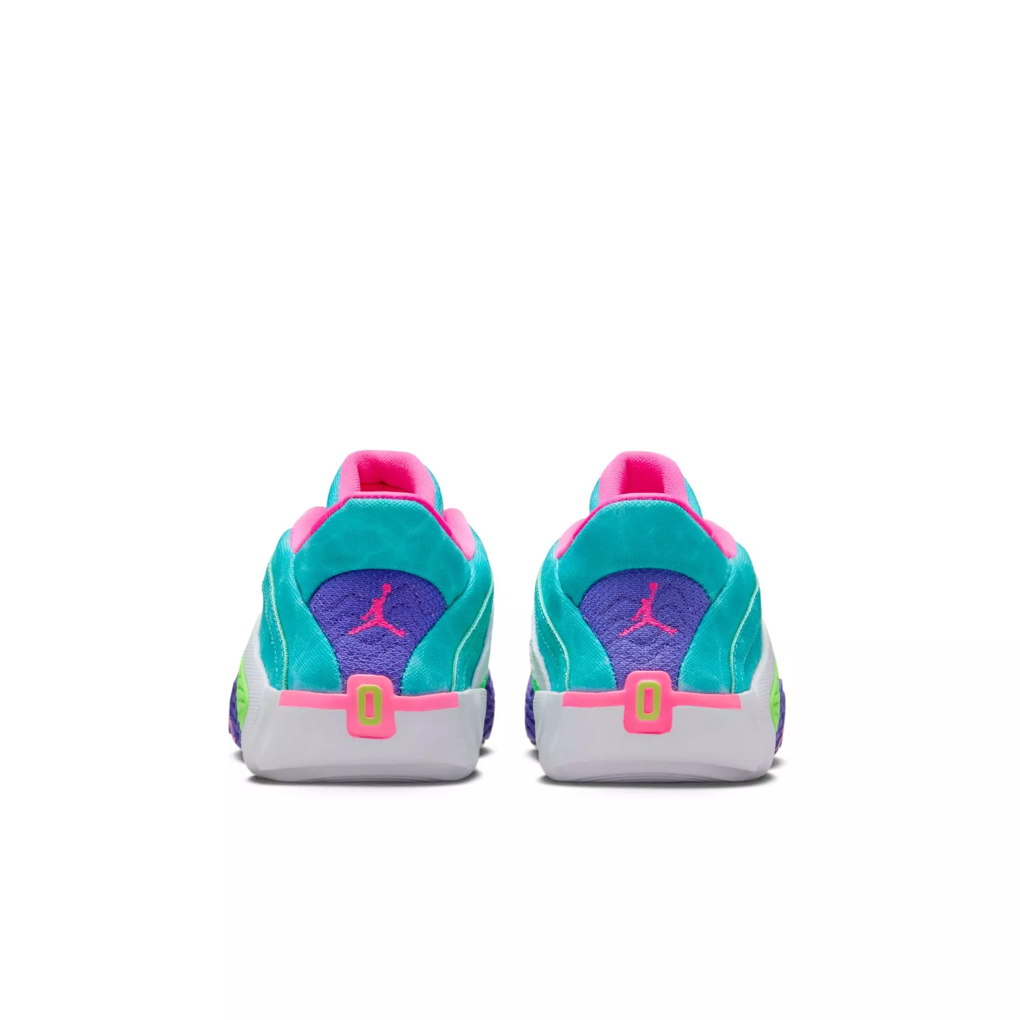 Jordan Tatum 2 "Wavy Deuce" Preschool Kids' Basketball Shoe - GREEN STRIKE/WHITE/HYPER PINK