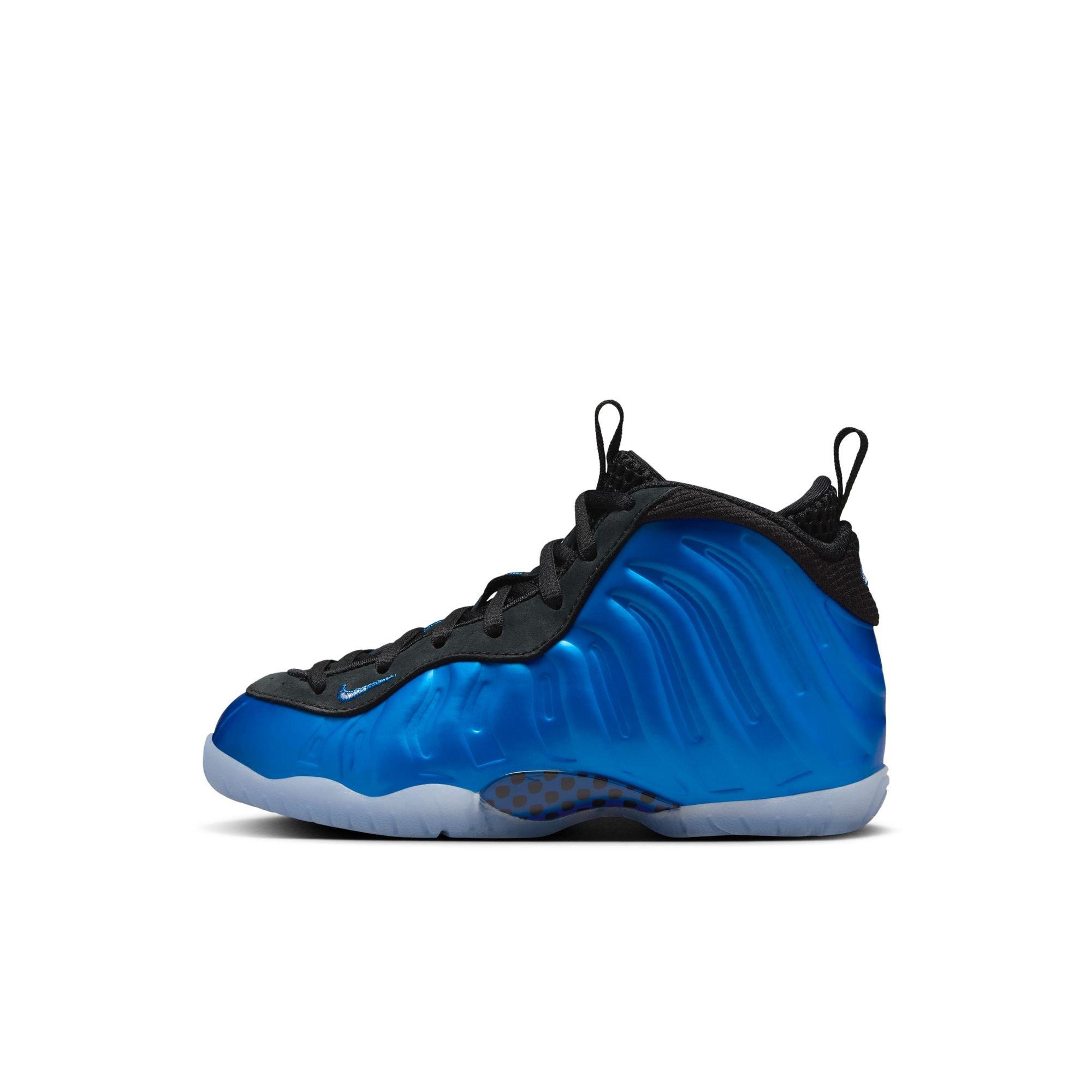 Nike Little Posite One Preschool Kids' "Neon Royal" Shoe