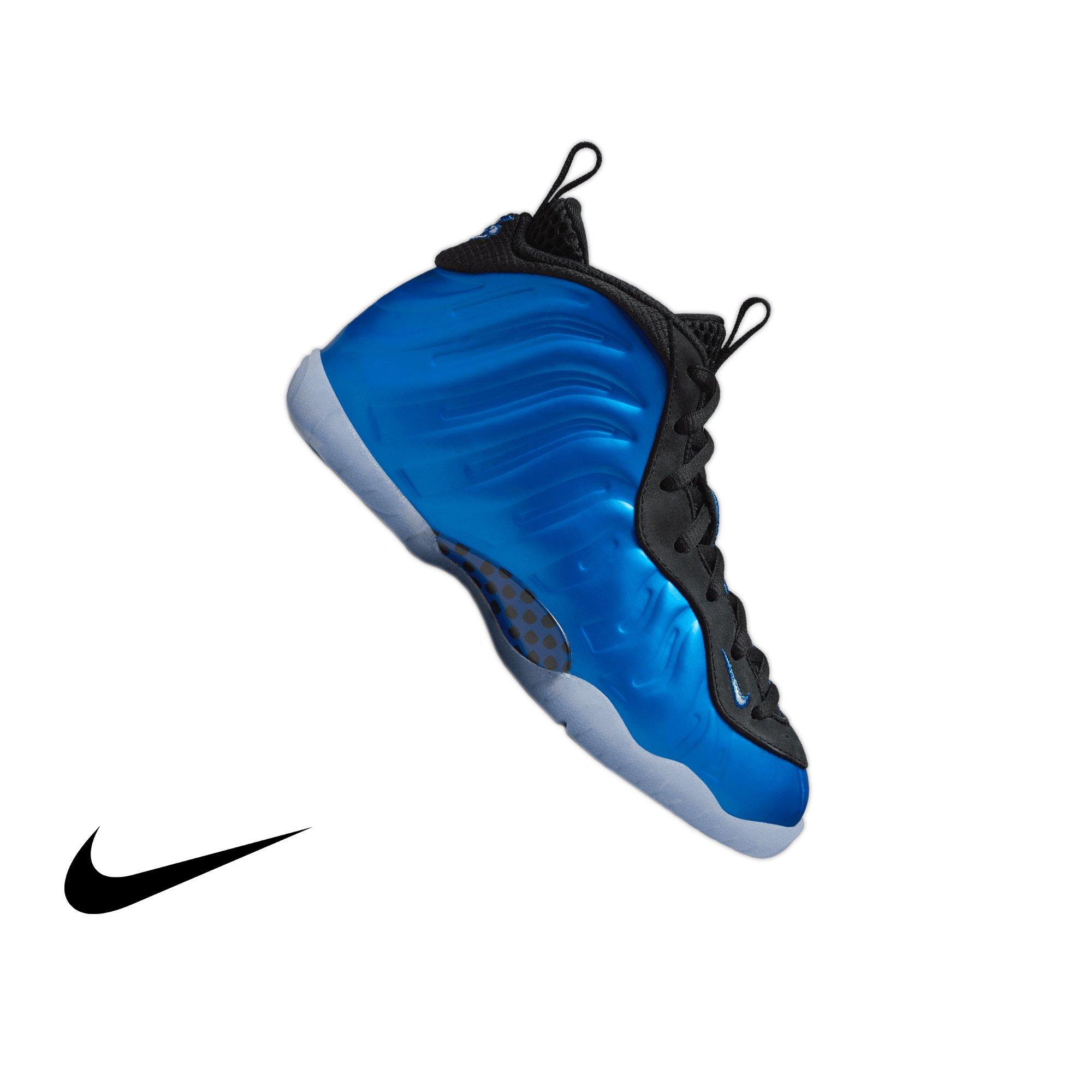 Nike Little Posite One "Neon Royal" Preschool Kids' Shoe - NEON ROYAL/WHITE/BLACK