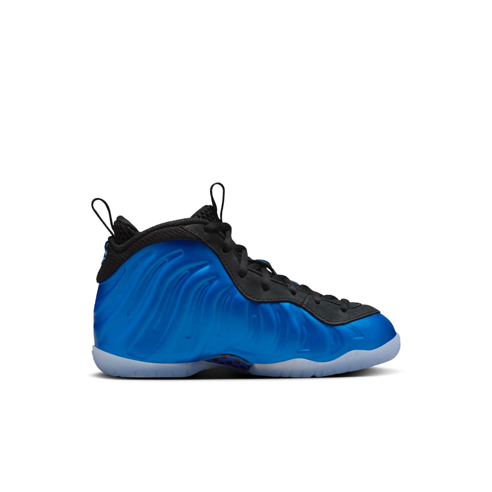 Nike Little Posite One "Neon Royal" Preschool Kids' Shoe - NEON ROYAL/WHITE/BLACK Thumbnail View 2