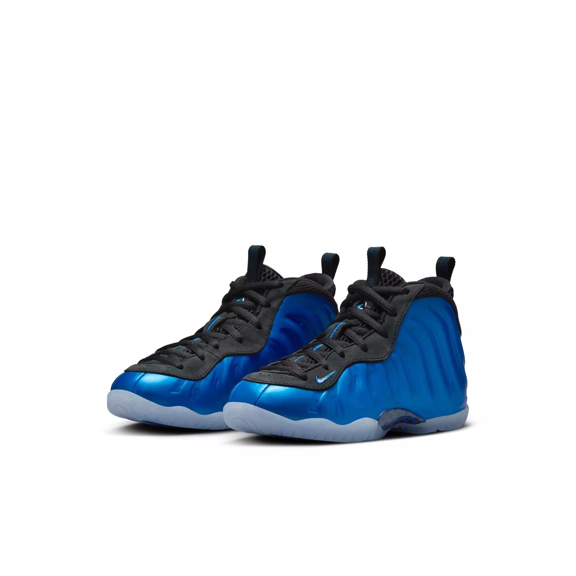 Nike Little Posite One "Neon Royal" Preschool Kids' Shoe - NEON ROYAL/WHITE/BLACK