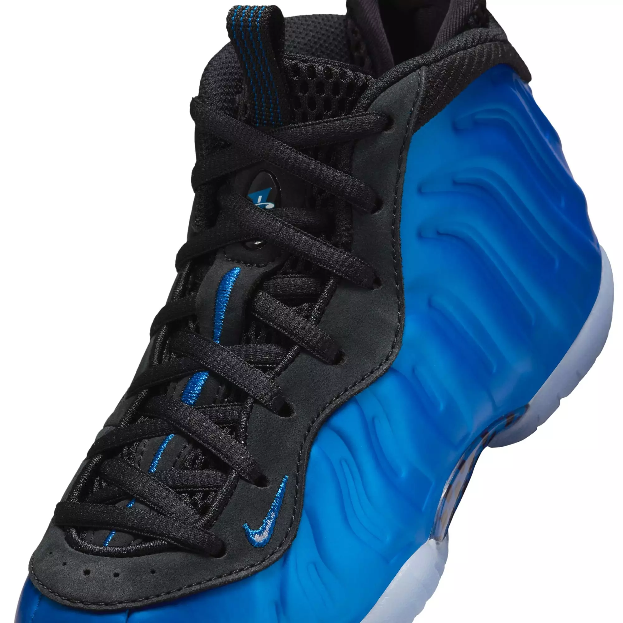 Nike Little Posite One "Neon Royal" Preschool Kids' Shoe - NEON ROYAL/WHITE/BLACK
