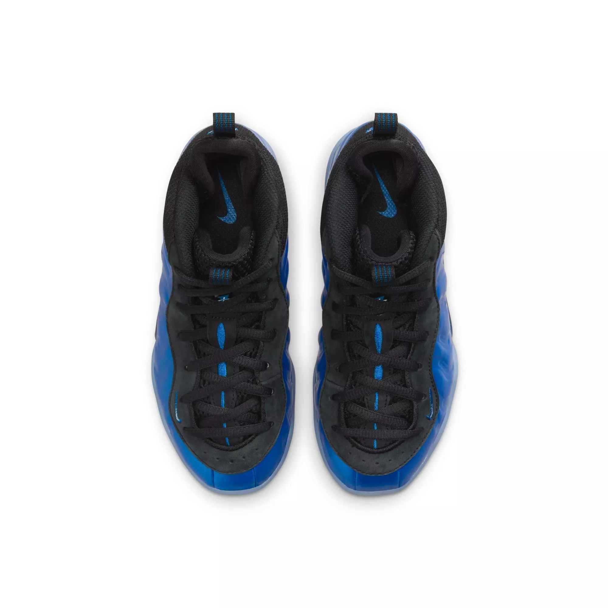 Nike Little Posite One "Neon Royal" Preschool Kids' Shoe - NEON ROYAL/WHITE/BLACK