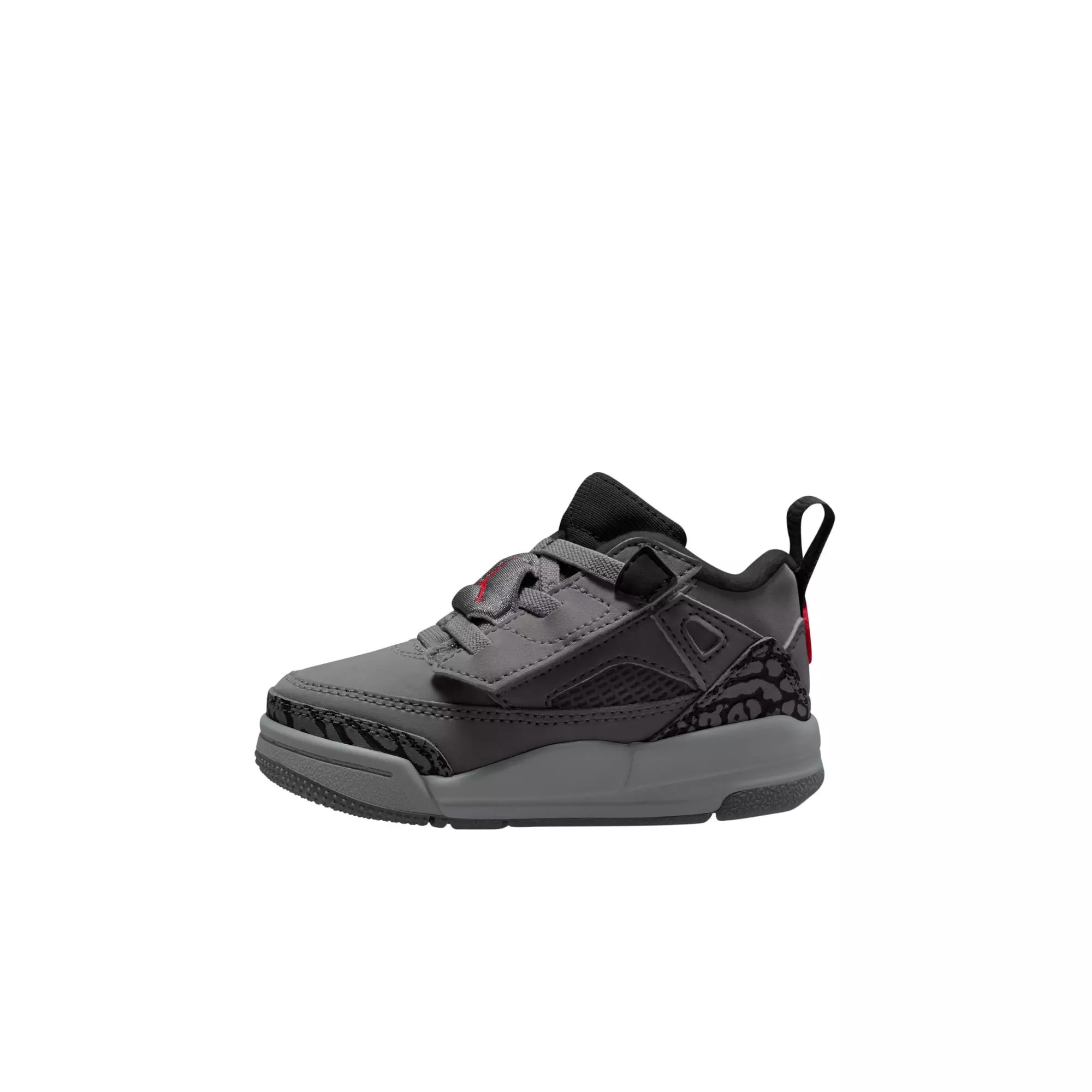 Jordan Spizike Low "Anthracite/Gym Red/Black" Toddler Boys' Shoe - GREY/BLACK
