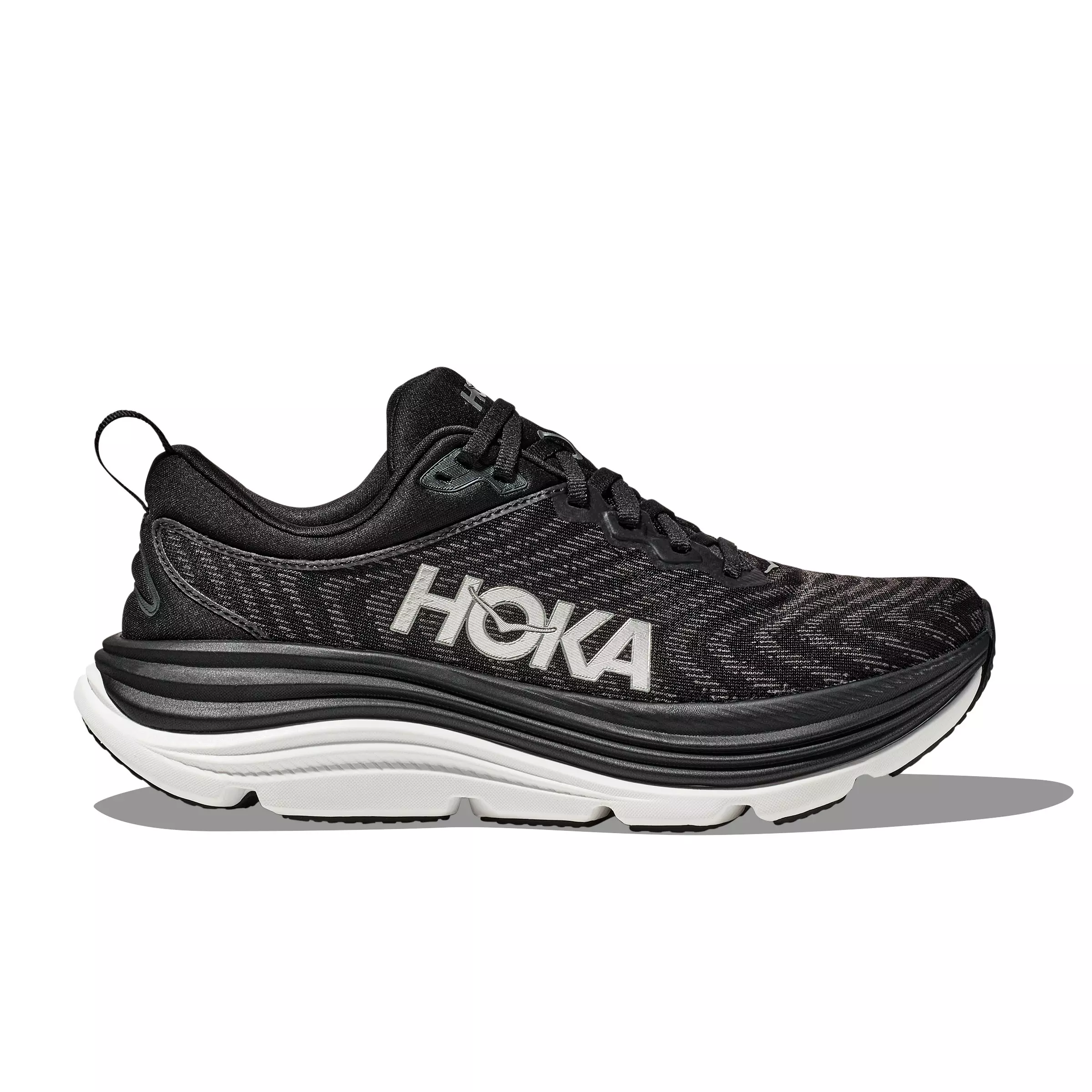 Hoka Gaviota 5 "Black/White" Men's Running Shoe - BLACK/WHITE