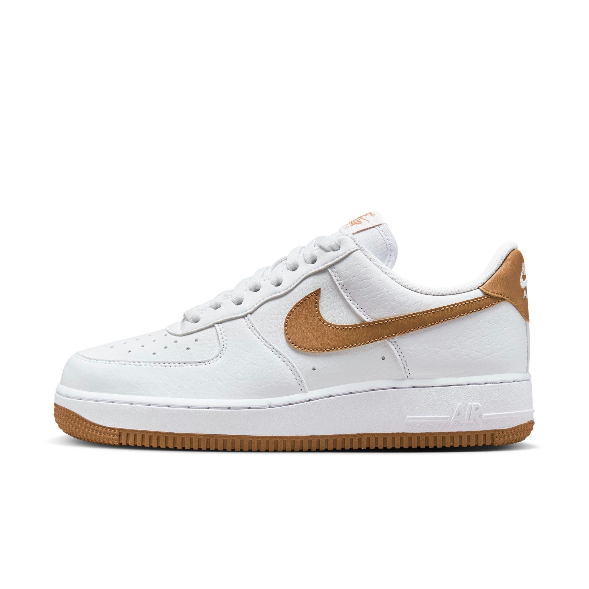 Nike Air Force 1 '07 Next Nature "White/Flax" Women's Shoe - WHITE/BROWN Thumbnail View 3