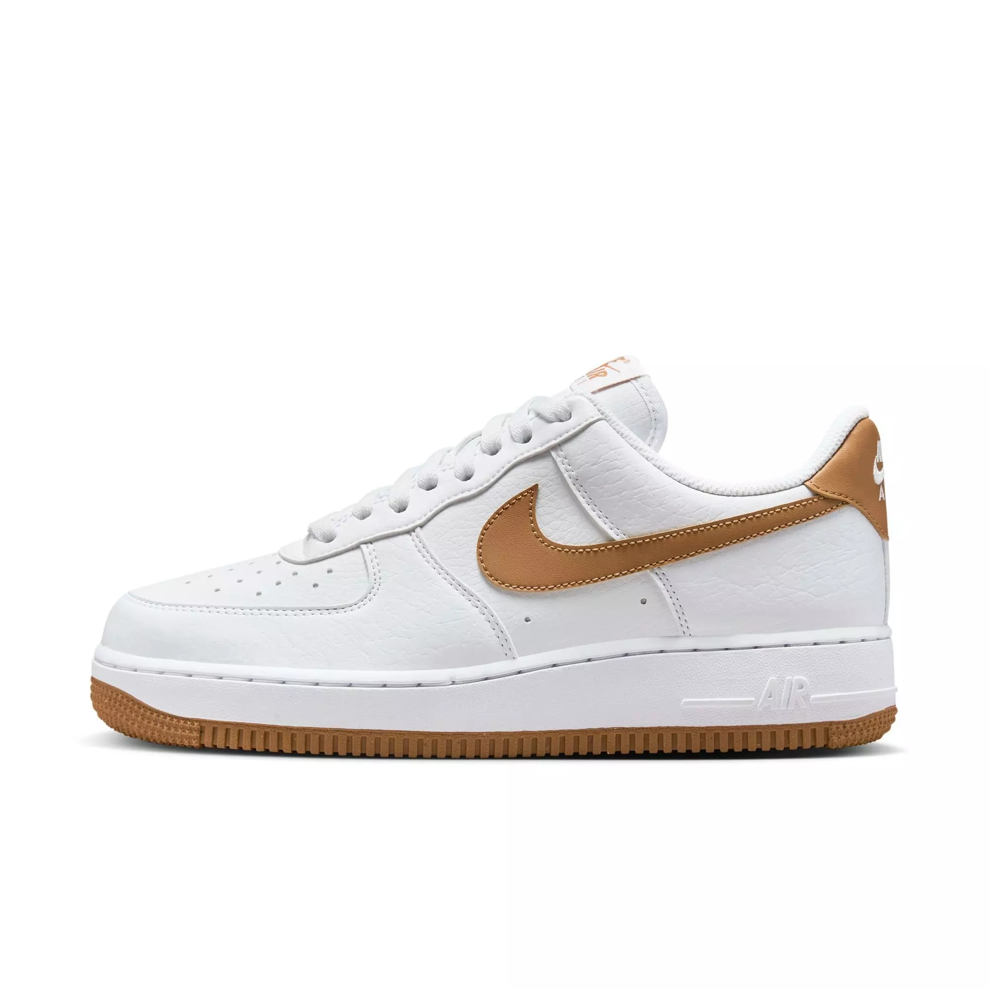 Nike Air Force 1 '07 Next Nature "White/Flax" Women's Shoe - WHITE/BROWN
