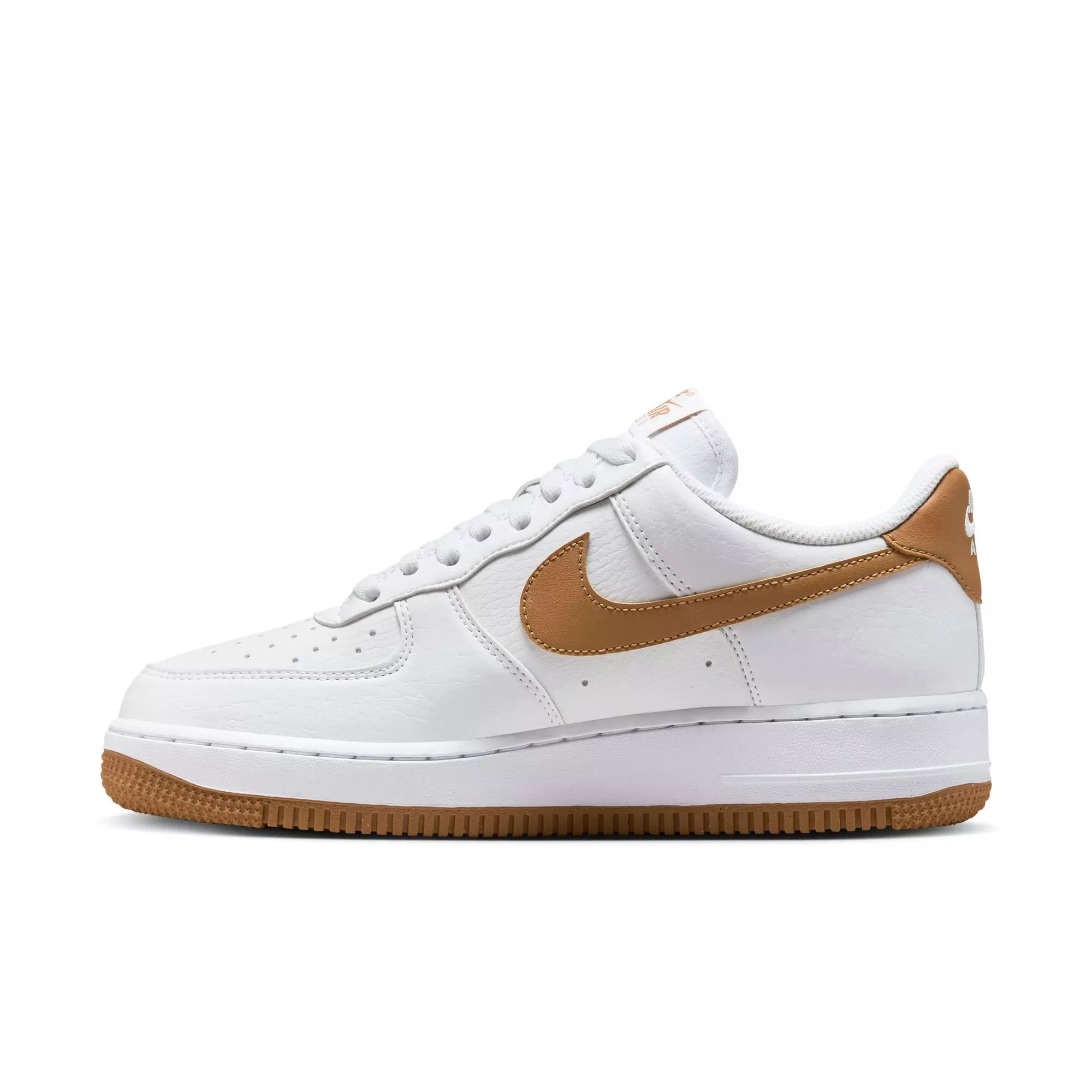Nike Air Force 1 '07 Next Nature "White/Flax" Women's Shoe - WHITE/BROWN