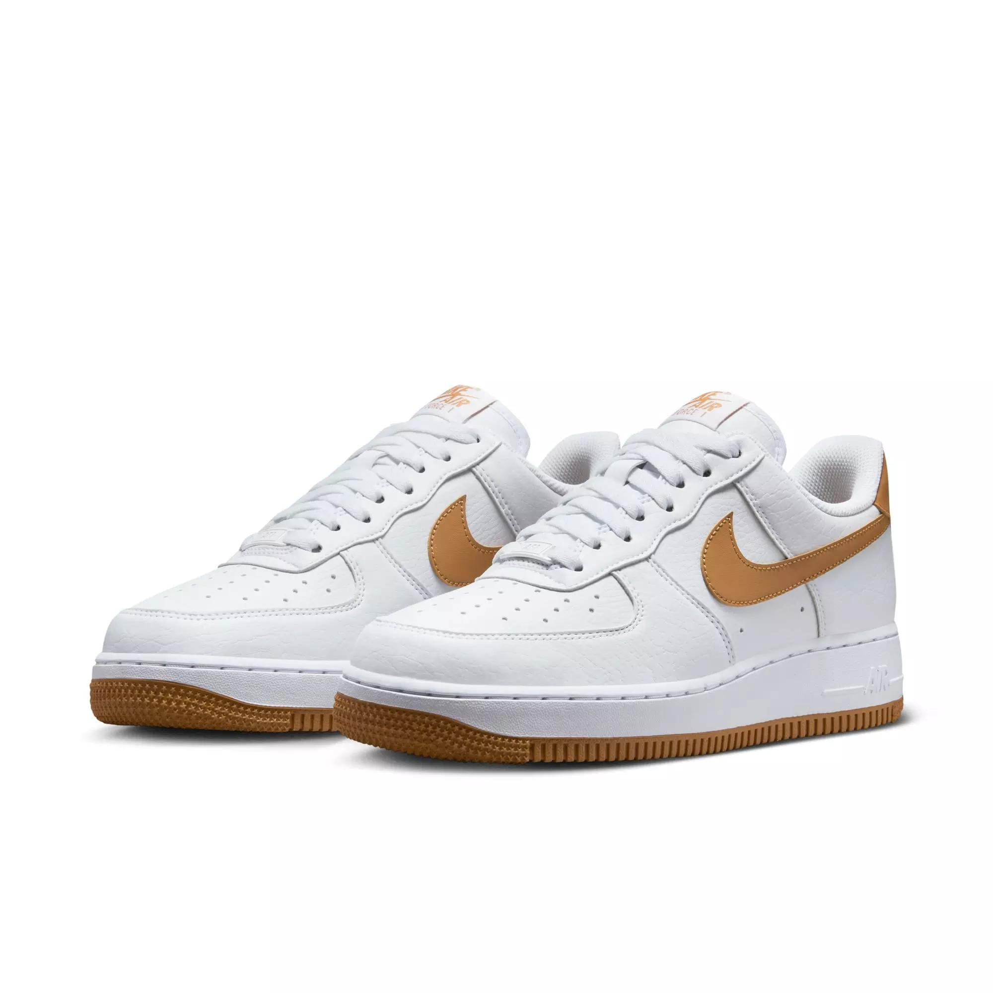 Nike Air Force 1 '07 Next Nature "White/Flax" Women's Shoe - WHITE/BROWN