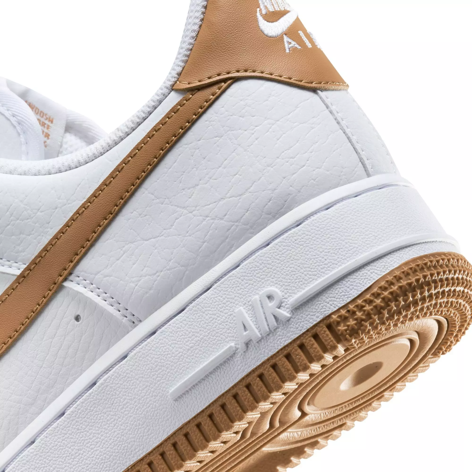 Nike Air Force 1 '07 Next Nature "White/Flax" Women's Shoe - WHITE/BROWN