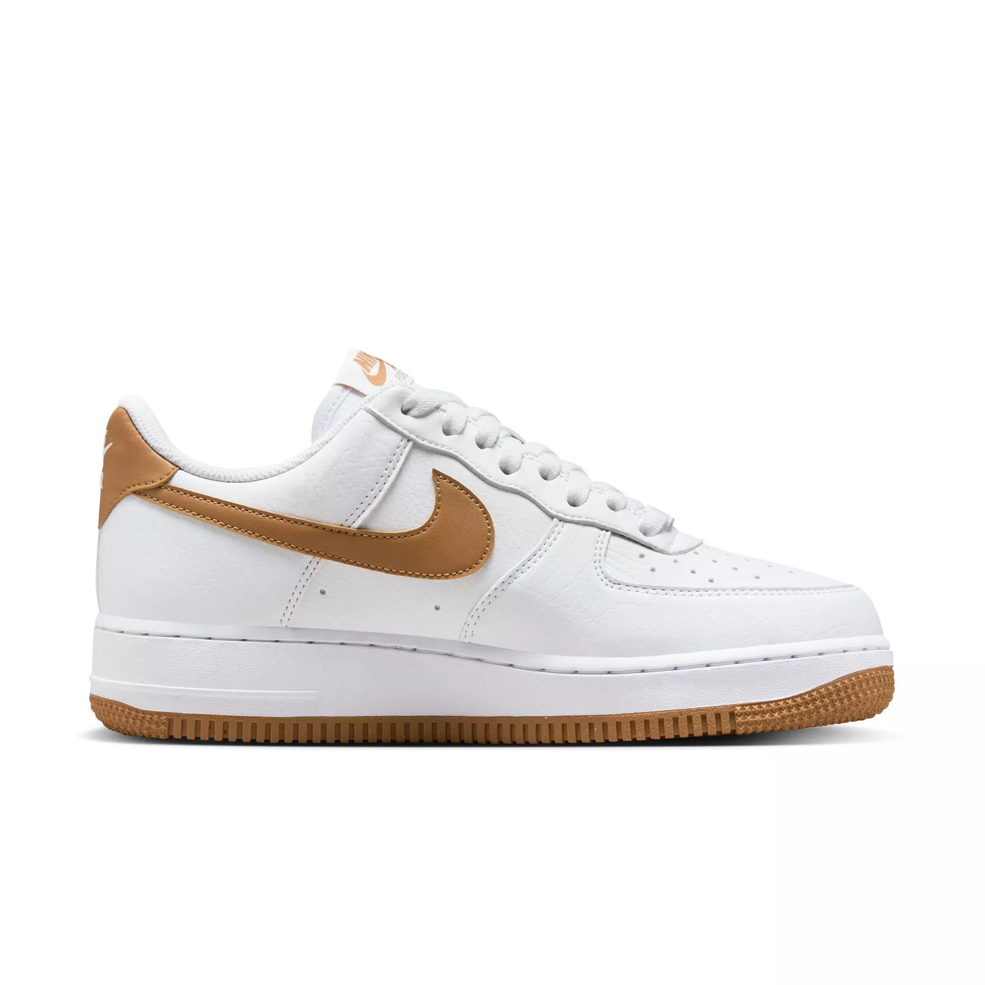 Nike Air Force 1 '07 Next Nature "White/Flax" Women's Shoe - WHITE/BROWN