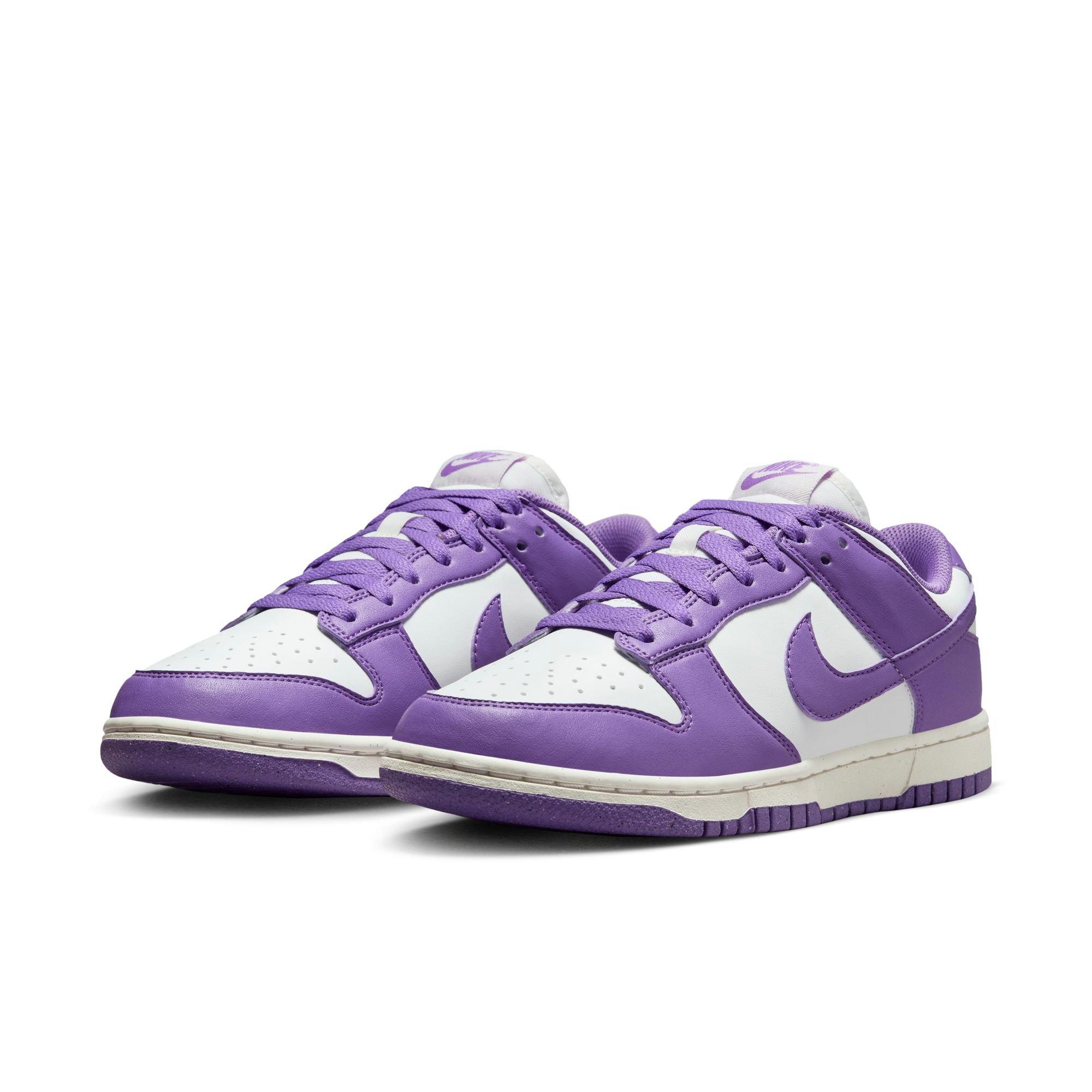 Nike Dunk Low &ldquo;Black Raspberry&rdquo; Women's Shoe - SUMMIT WHITE/BLACK RASPBERRY Thumbnail View 3