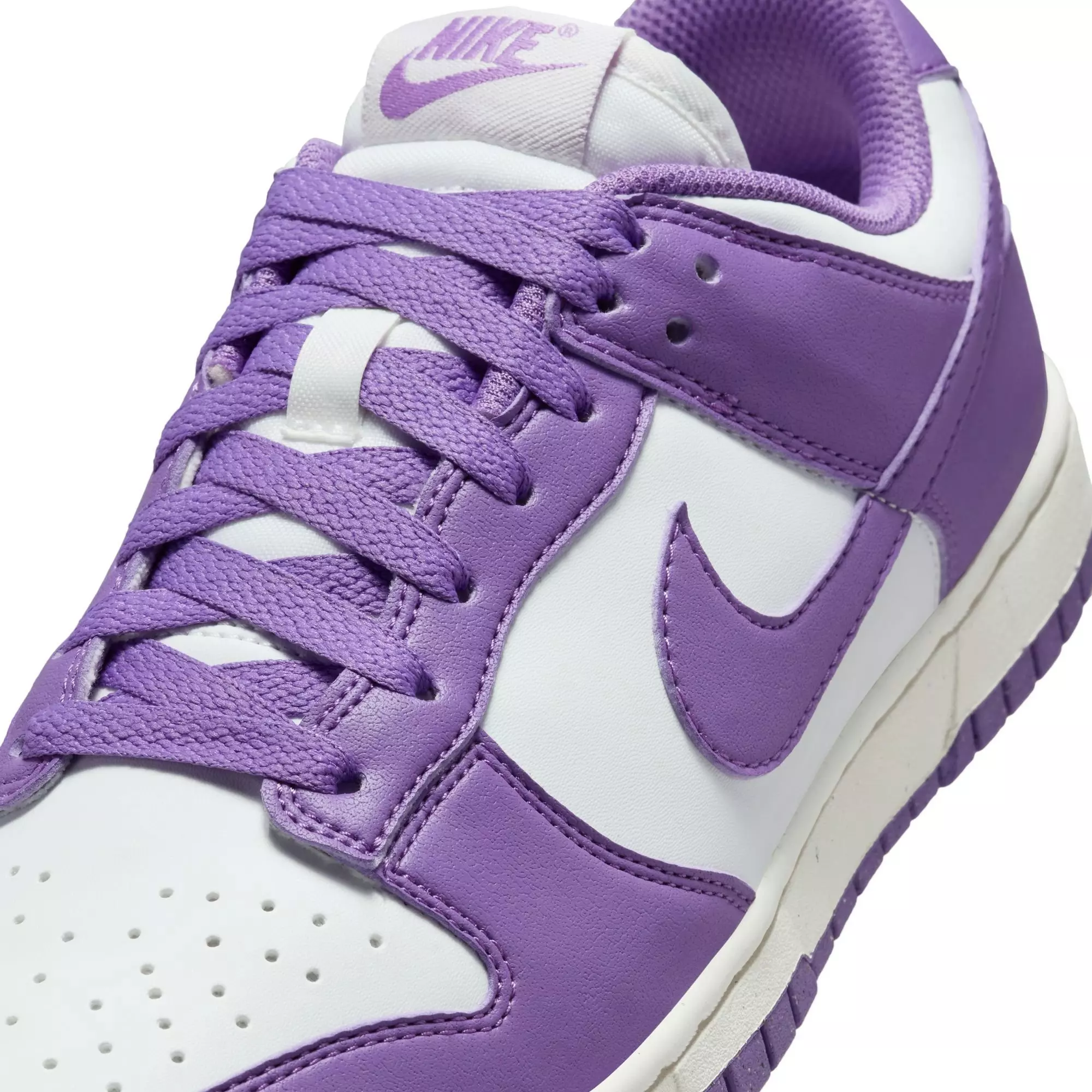 Nike Dunk Low “Black Raspberry” Women's Shoe - SUMMIT WHITE/BLACK RASPBERRY