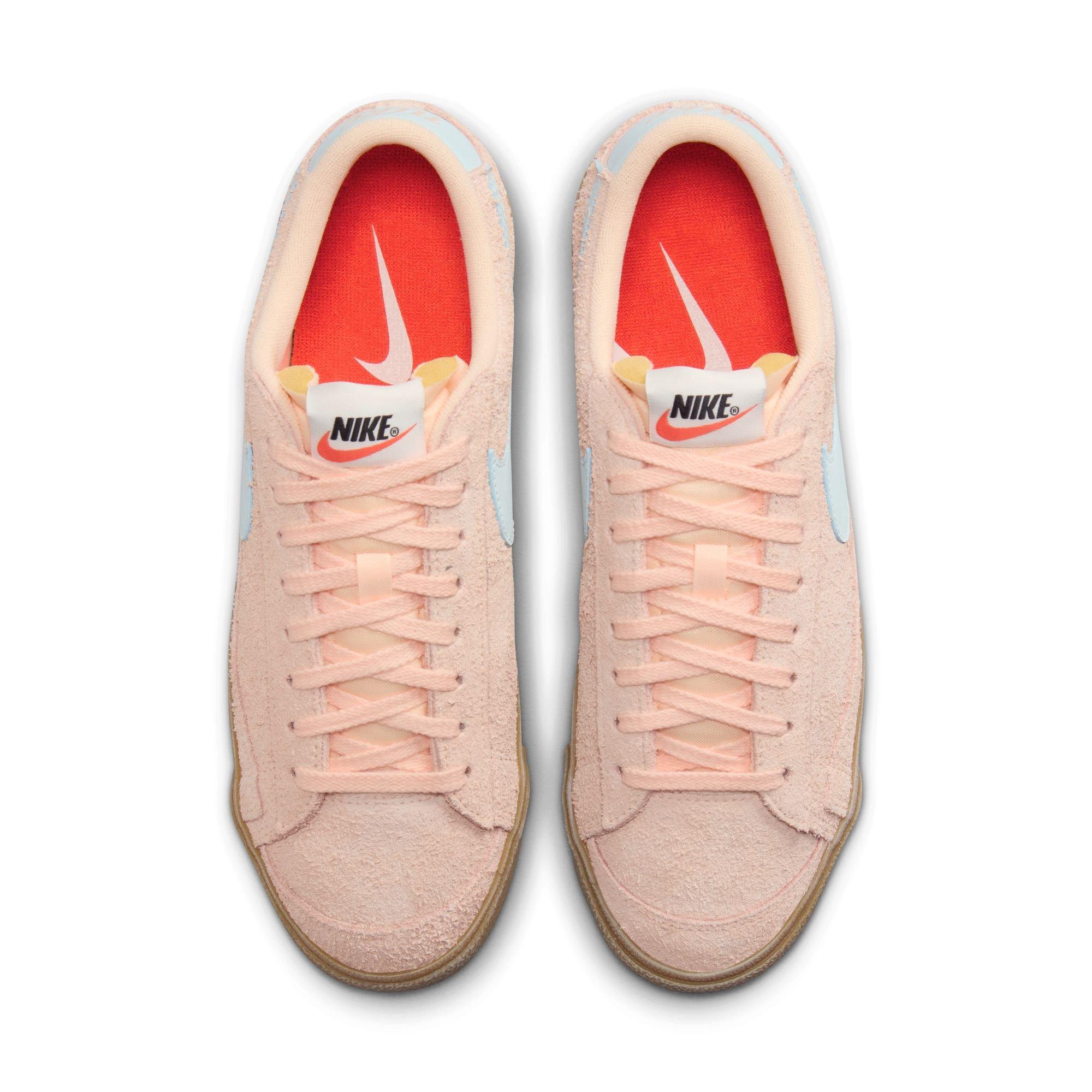 Nike Blazer Low '77 Vintage "Crimson Tint/Glacier Blue" Women's Shoe - PINK/BLUE Thumbnail View 6