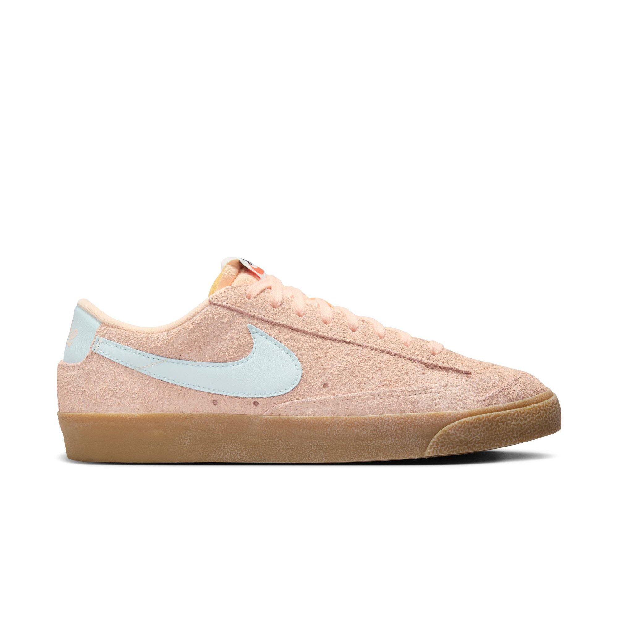 Nike Blazer Low '77 Vintage "Crimson Tint/Glacier Blue" Women's Shoe - PINK/BLUE Thumbnail View 1