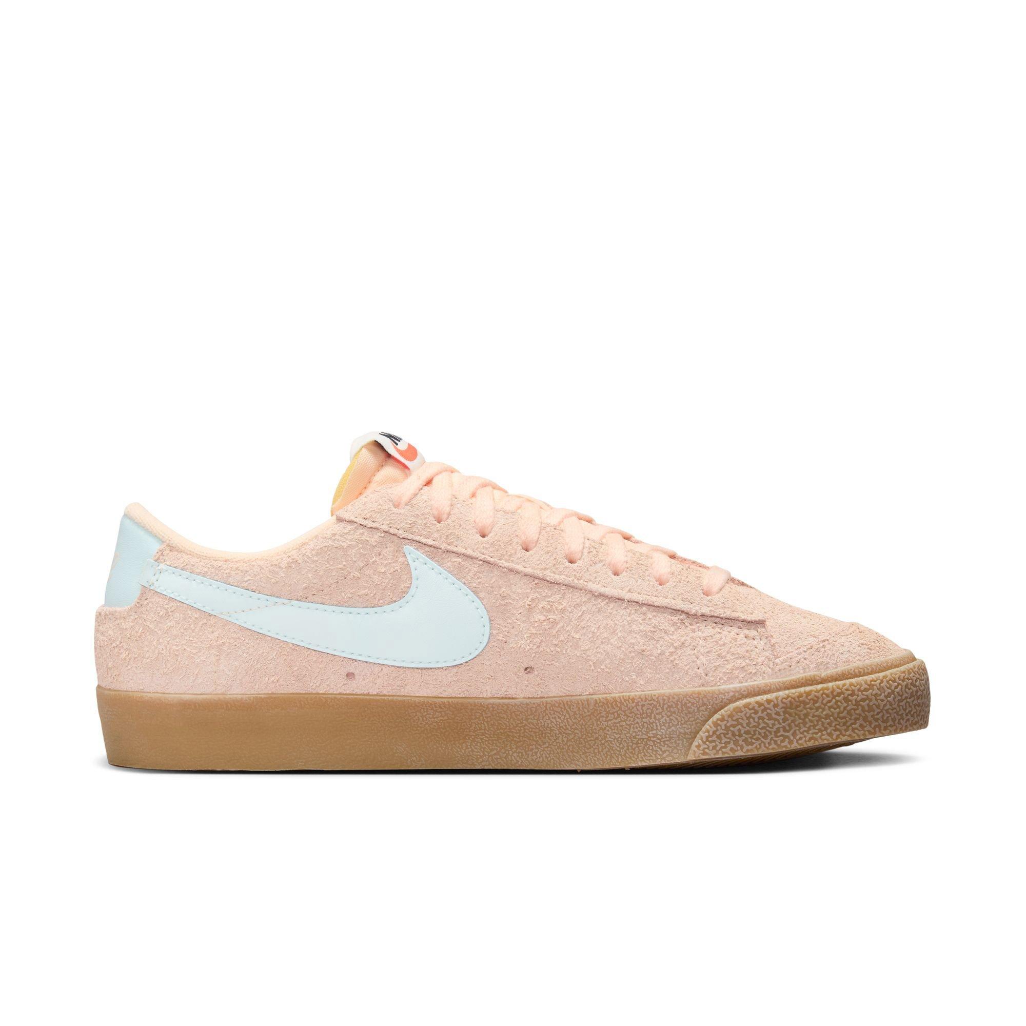 Nike Blazer Low '77 Vintage "Crimson Tint/Glacier Blue" Women's Shoe - PINK/BLUE Thumbnail View 2
