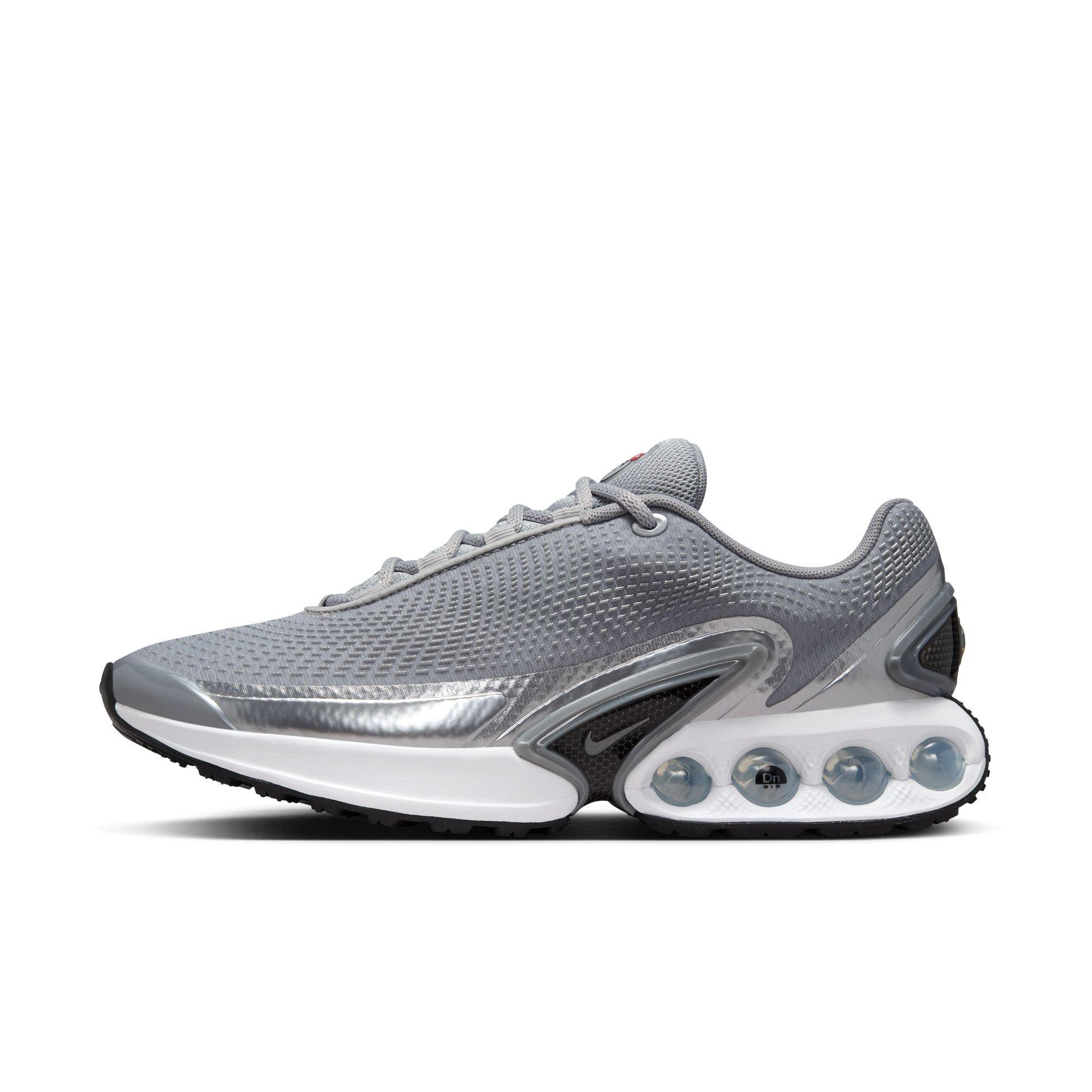 Nike Air Max Dn Premium "Metallic Silver/White" Women's Shoe - WHITE/SILVER Thumbnail View 3