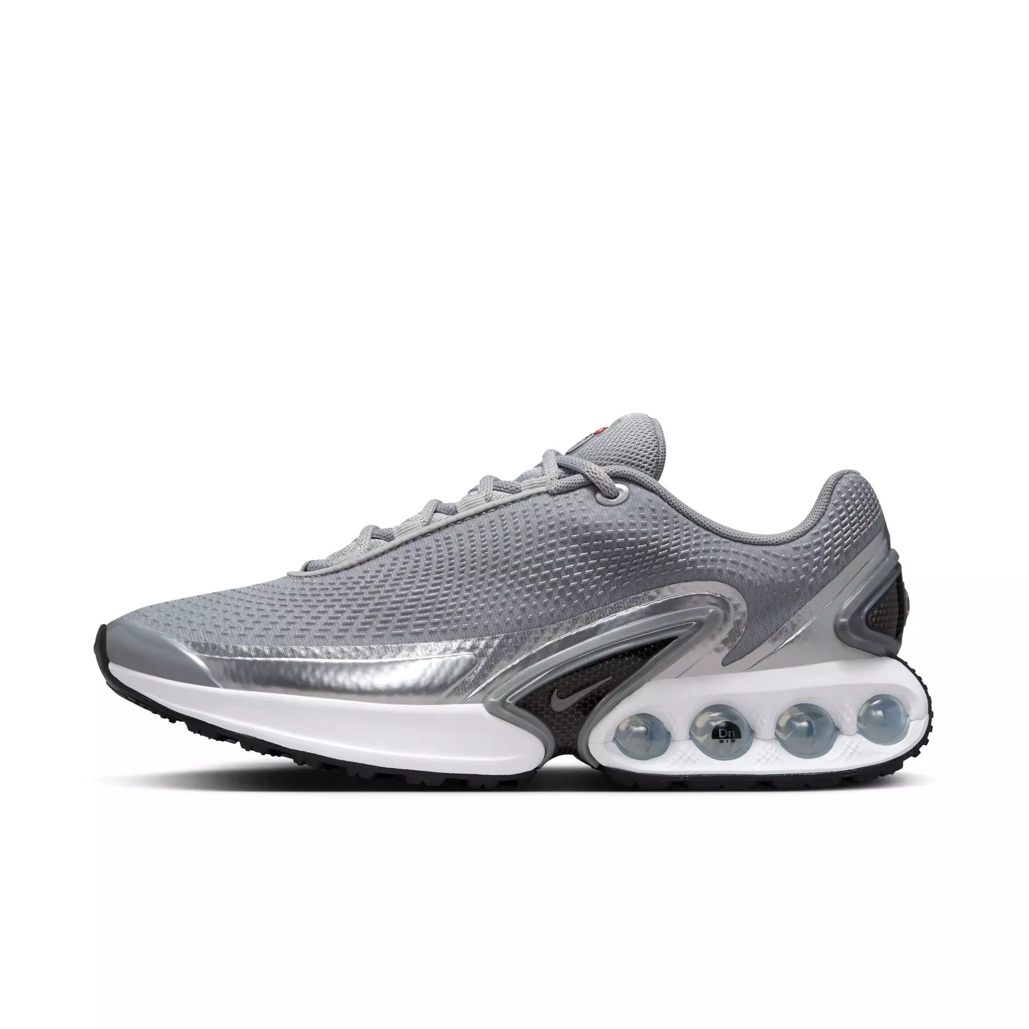 Nike Air Max Dn Premium "Metallic Silver/White" Women's Shoe - WHITE/SILVER