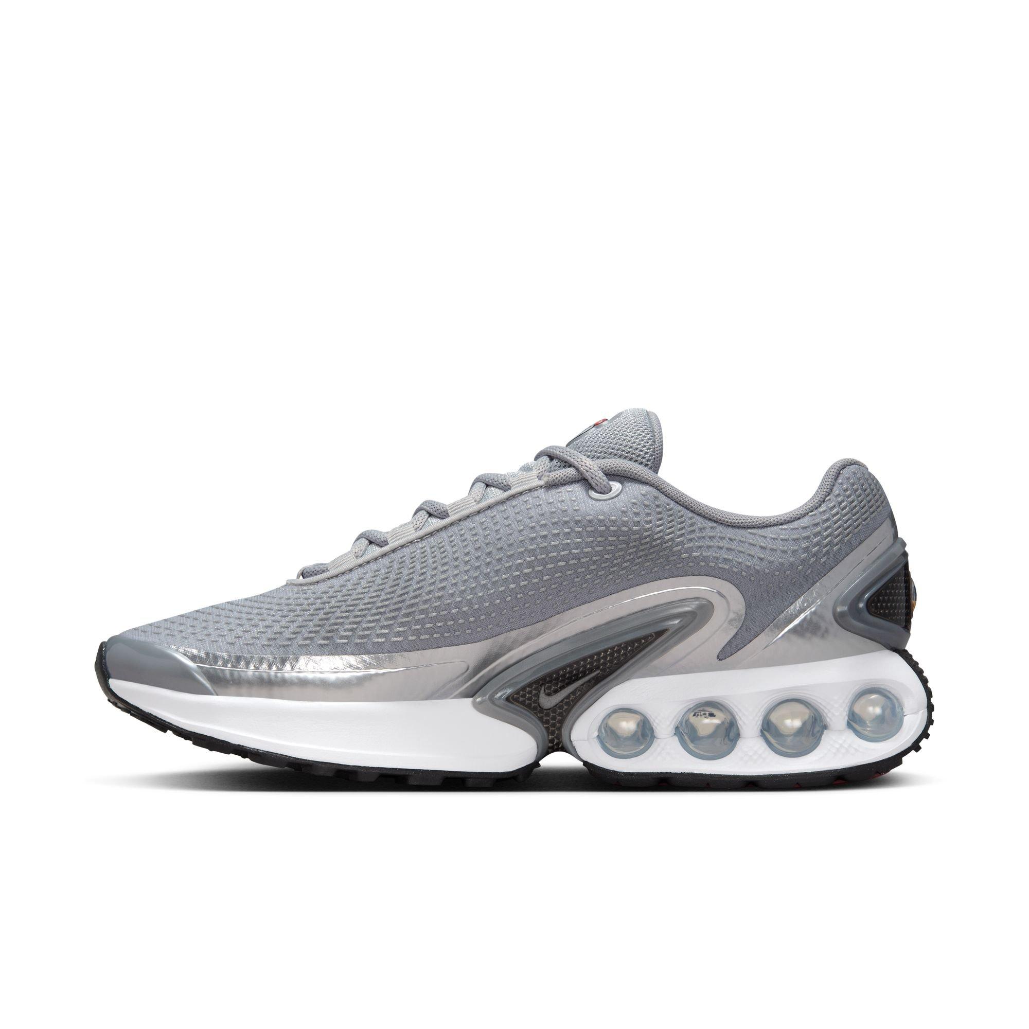 Nike Air Max Dn Premium "Metallic Silver/White" Women's Shoe - WHITE/SILVER Thumbnail View 4