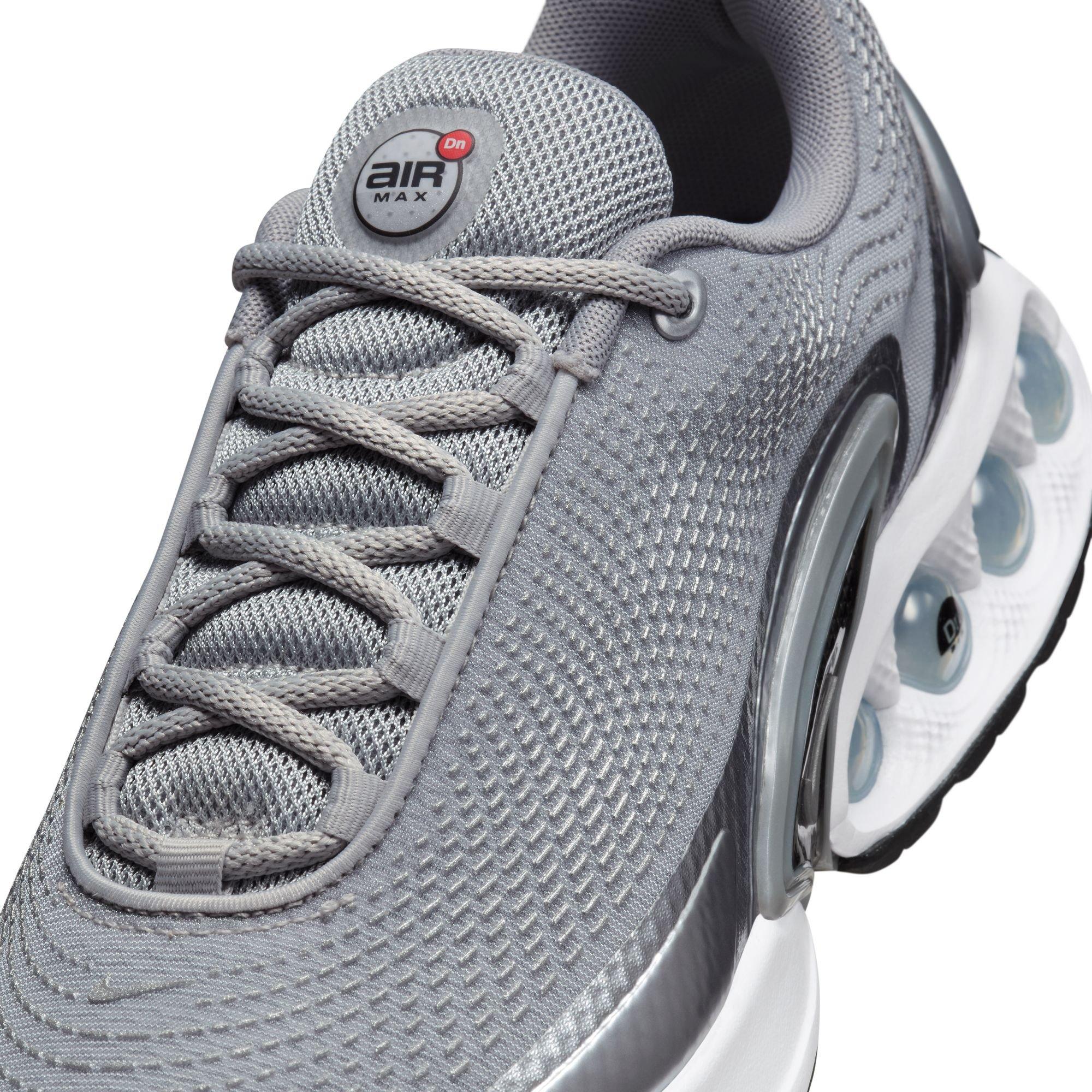 Nike Air Max Dn Premium "Metallic Silver/White" Women's Shoe - WHITE/SILVER Thumbnail View 9