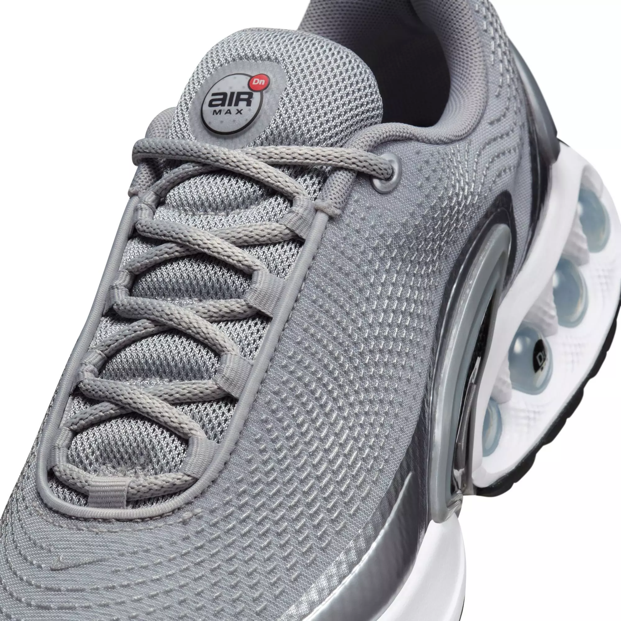 Nike Air Max Dn Premium "Metallic Silver/White" Women's Shoe - WHITE/SILVER