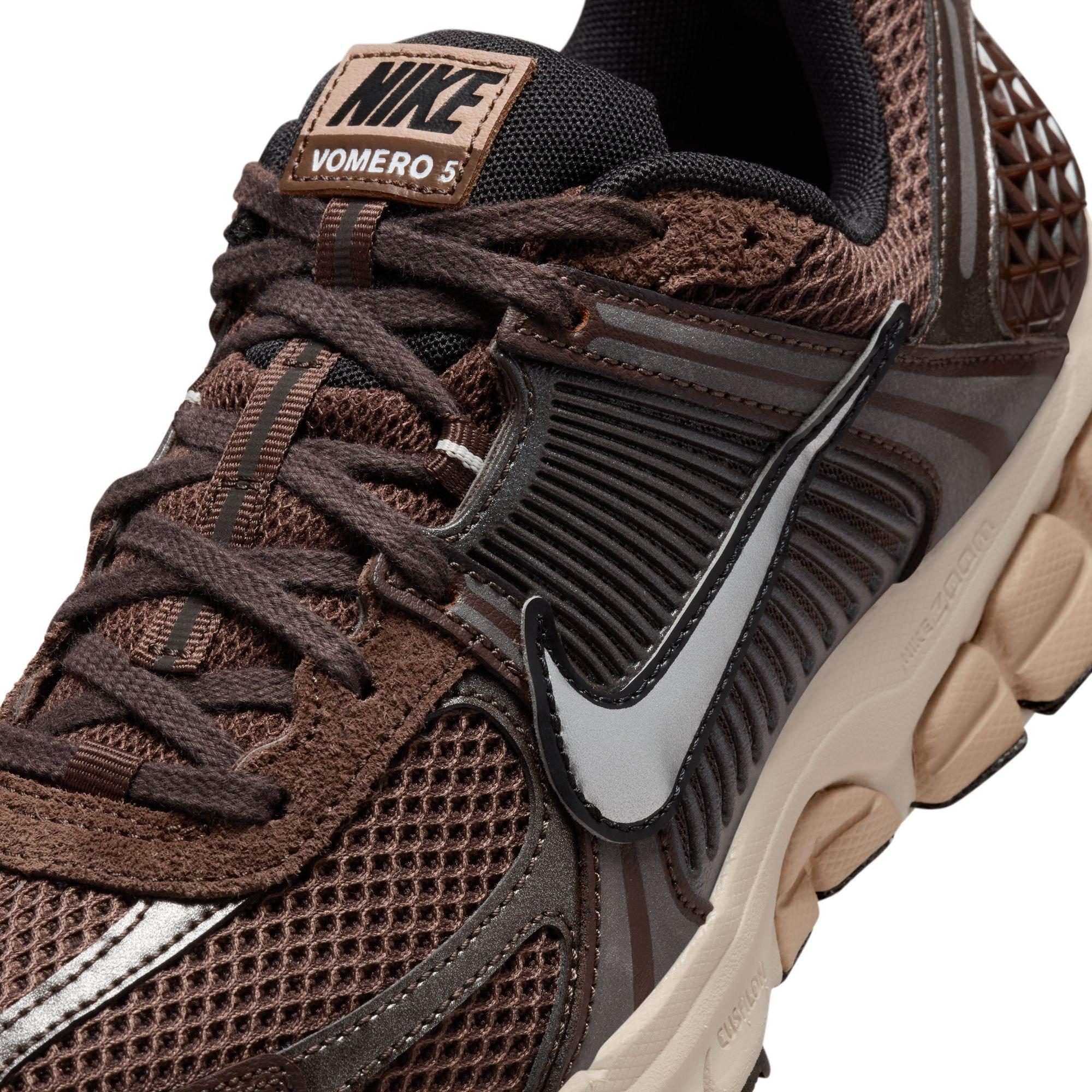 Nike Zoom Vomero 5 "Baroque Brown/Chrome/Lt Orewood Brn/Hemp" Women's Shoe - BROWN/WHITE Thumbnail View 10