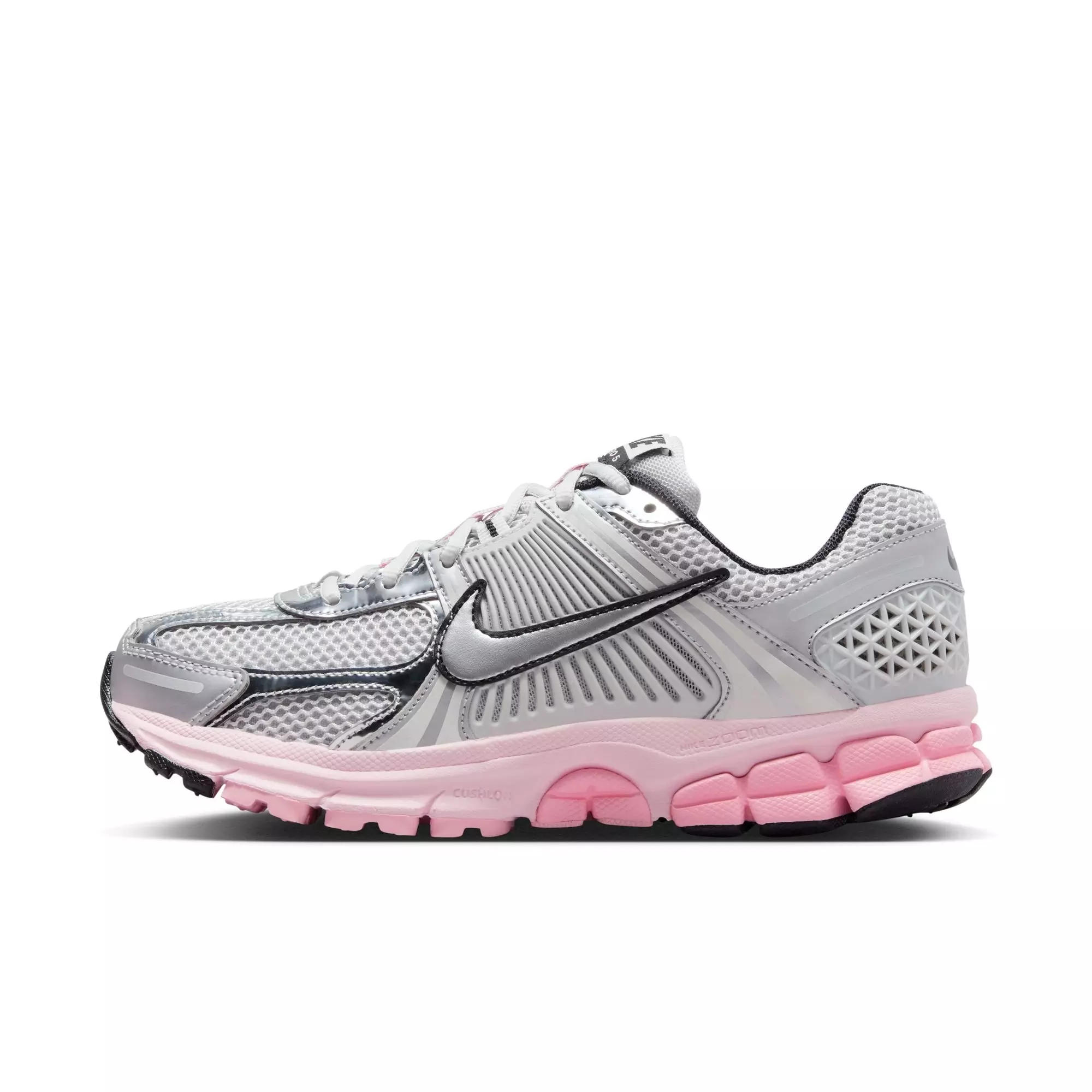 Nike Zoom Vomero 5 "Photon Dust/Metallic Silver/Pink Foam" Women's Shoe - GREY/PINK